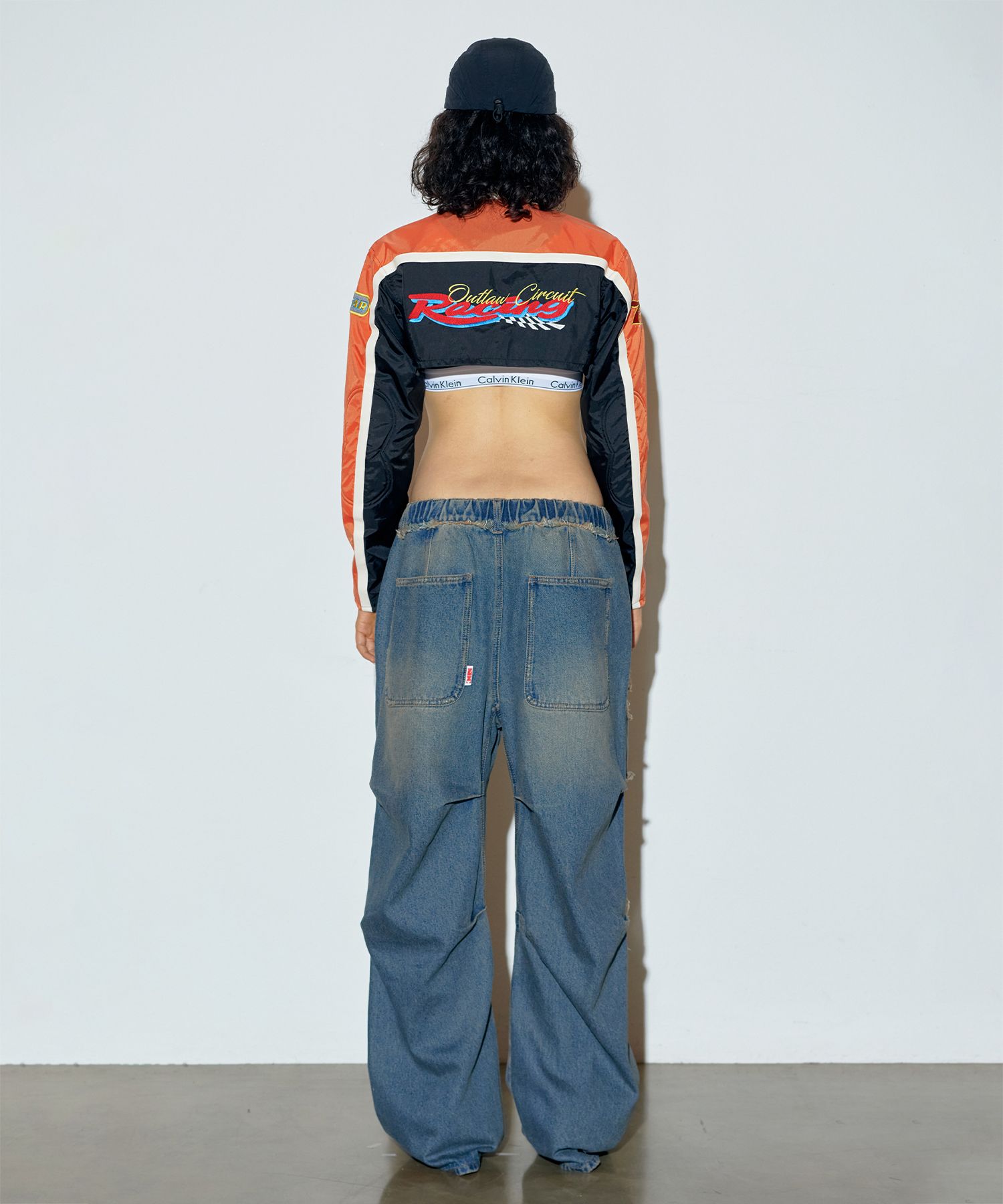 【SCULPTOR】マイクロモータージャケット オレンジ/ブラック MUSINSA | SCULPTOR Micro Motor Jacket Orange/Black