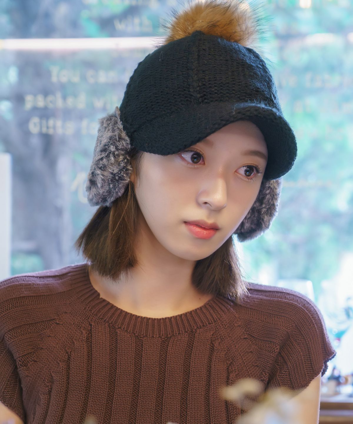 소다몬(SODAMON) 미민 매버릭 귀마개볼캡 2컬러