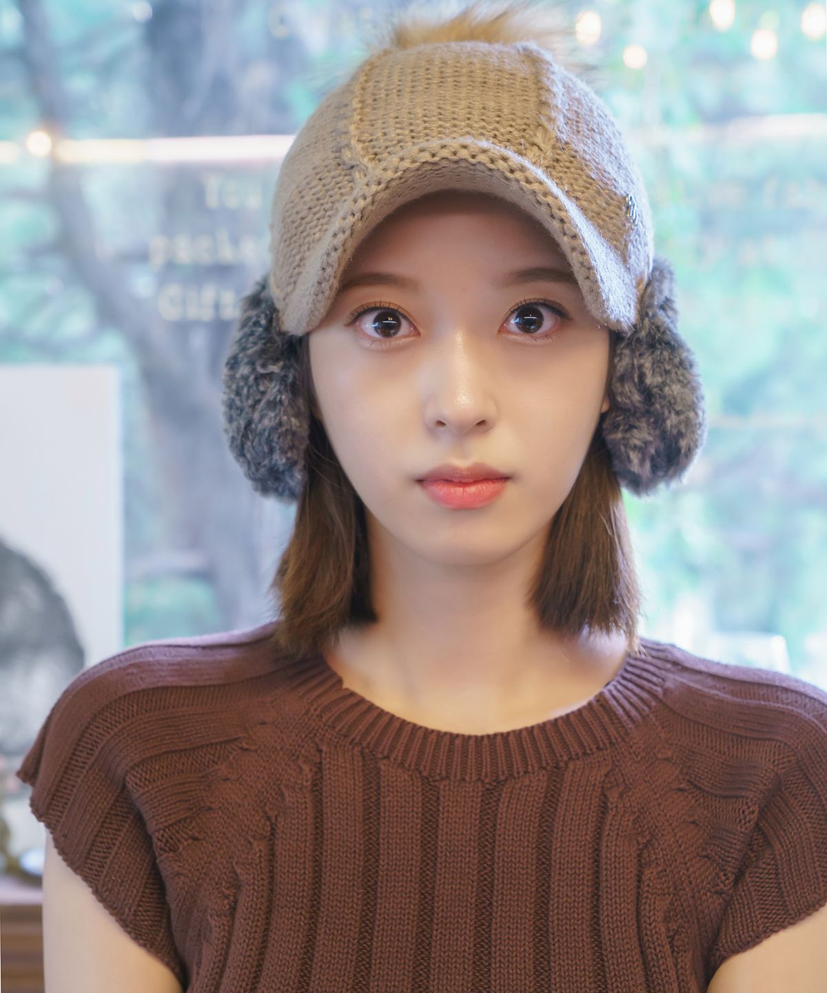 소다몬(SODAMON) 미민 매버릭 귀마개볼캡 2컬러