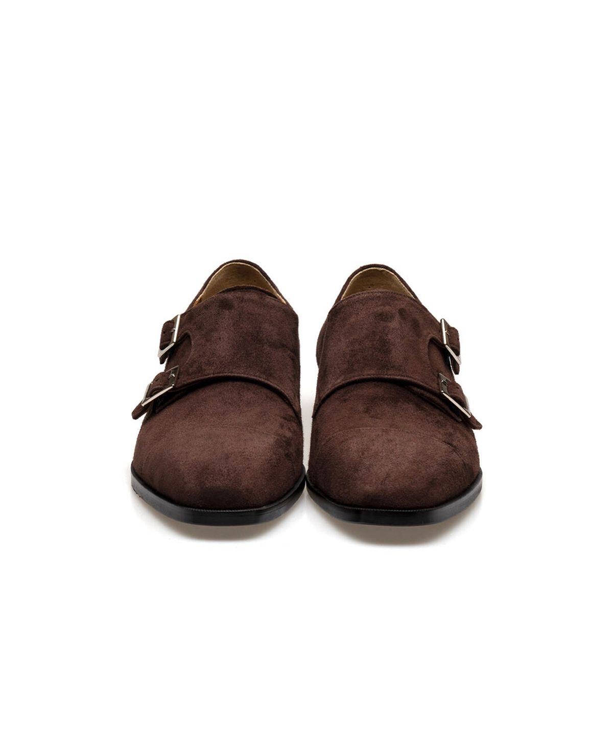 올클래식(ALLCLASSIC) ALC1003 어도어 스트레이트팁 더블 몽크스트랩_d.brown suede
