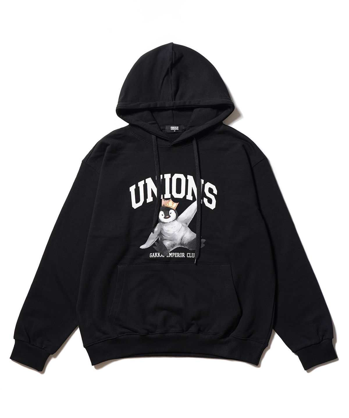 가까이 유니언즈(GAKKAI UNIONS) 엠퍼러 클럽 후드 티 블랙