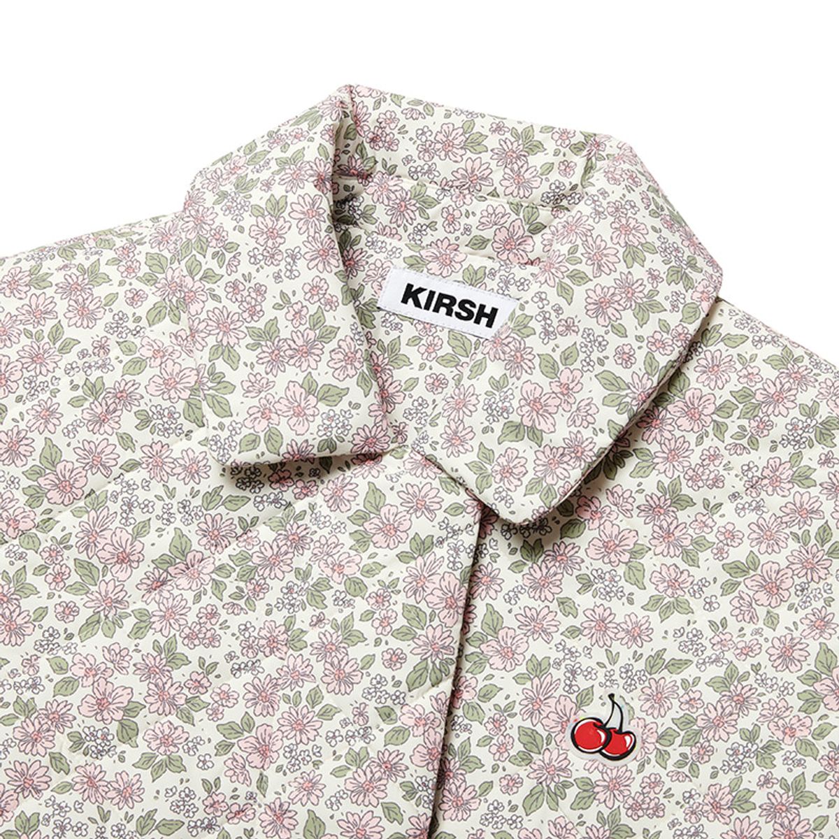 키르시(KIRSH) 체리 오버핏 퀼팅 자켓 [멀티]