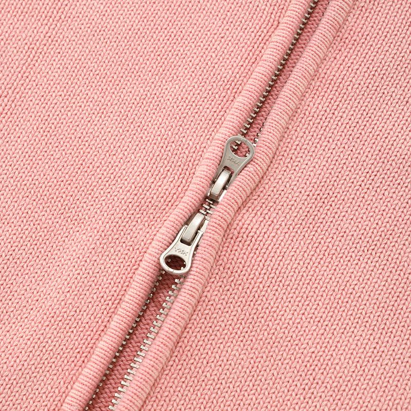 [ KIRSH ]★22FW★SMALL CHERRY KNIT ZIP-UP KIRSH SMALL CHERRY REGULAR FIT HOODIE ZIP UP IVORY – SeoulSeoul