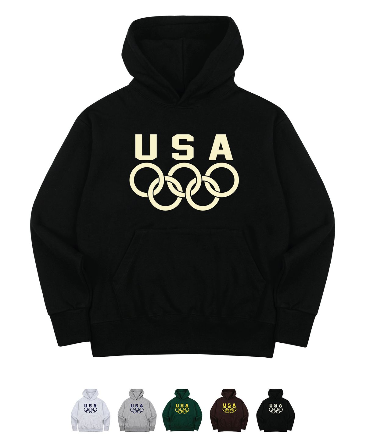 네이비팀(NAVYTEAM) NTV HD-OLYMPIC FLAG USA HOODIE
