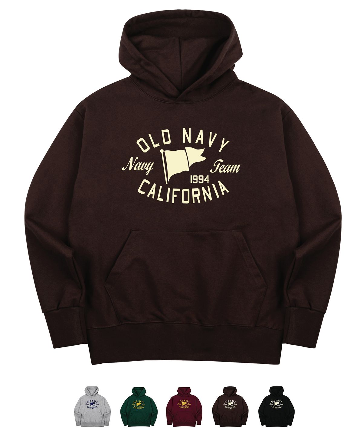 네이비팀(NAVYTEAM) NTV HD-OLD NAVY CALIFORNIA HOODIE