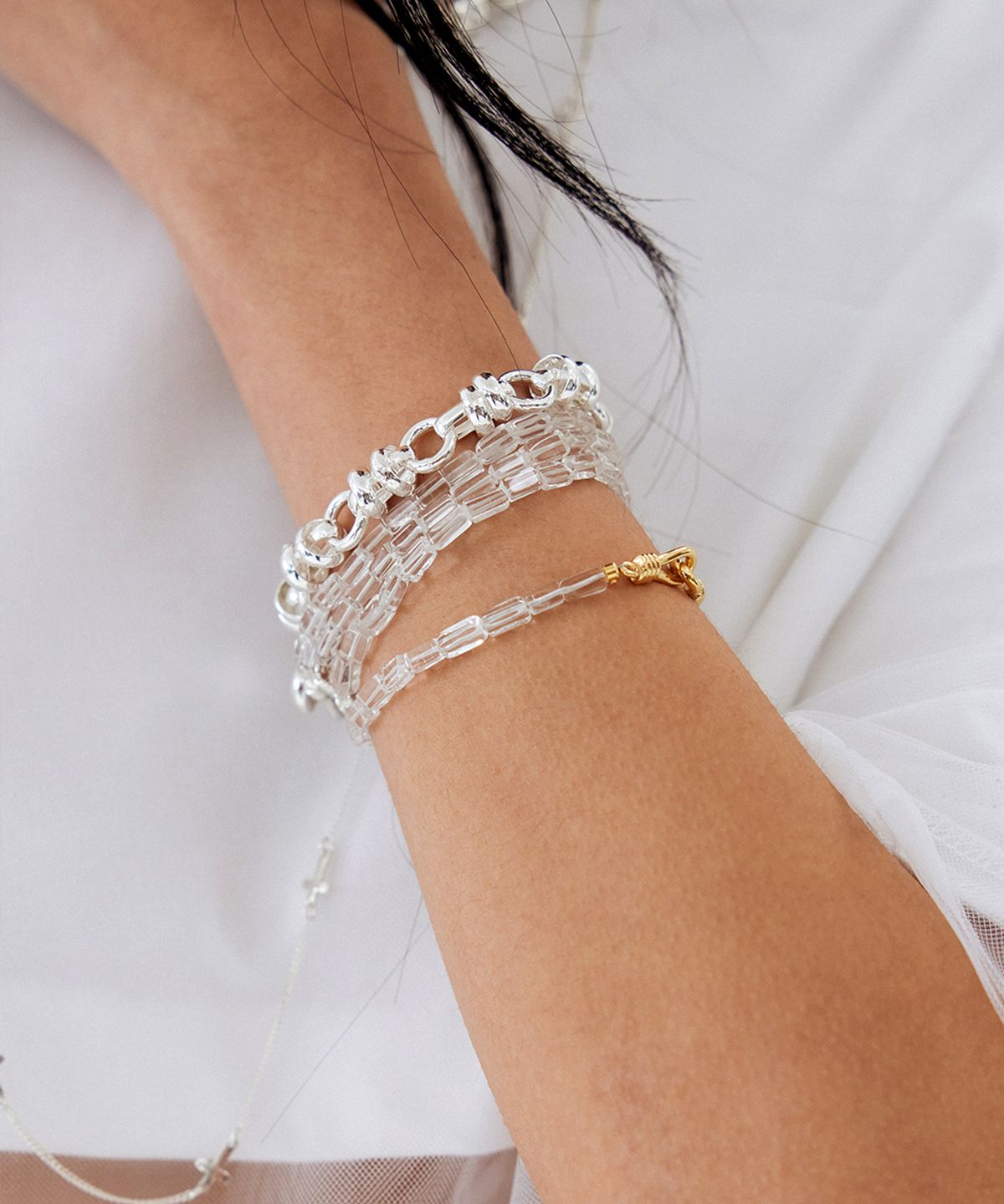 마르타(MARTA) BLUE TOPAZ BRACELET