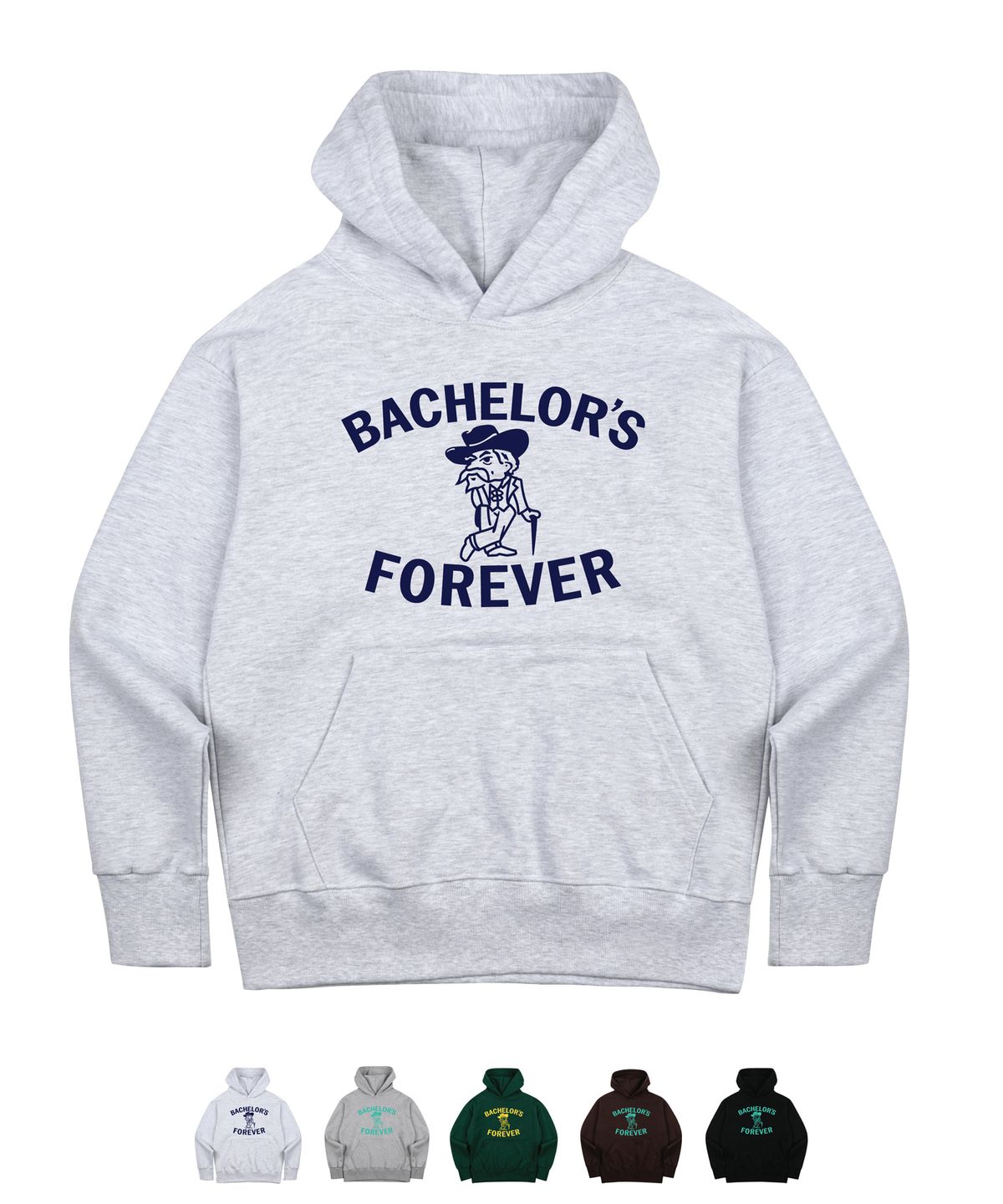 네이비팀(NAVYTEAM) NTV HD-BACHELORS FOREVER HOODIE
