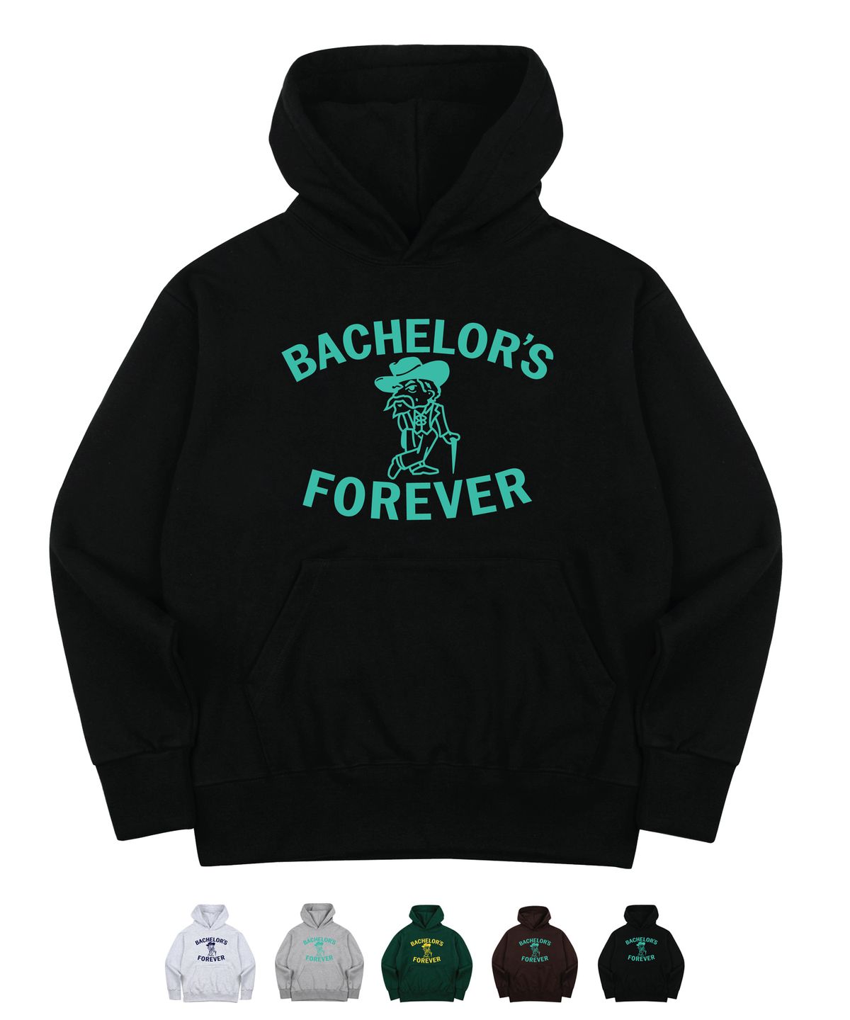 네이비팀(NAVYTEAM) NTV HD-BACHELORS FOREVER HOODIE