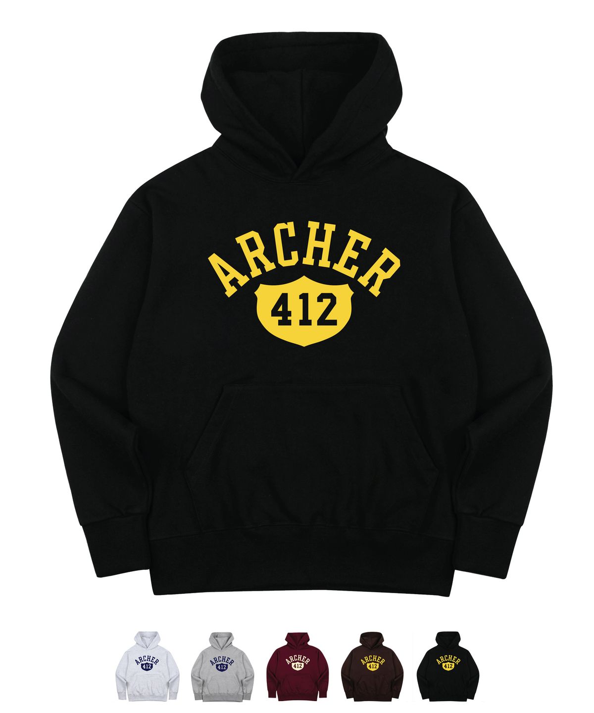 네이비팀(NAVYTEAM) NTV HD-ARCHER412 HOODIE