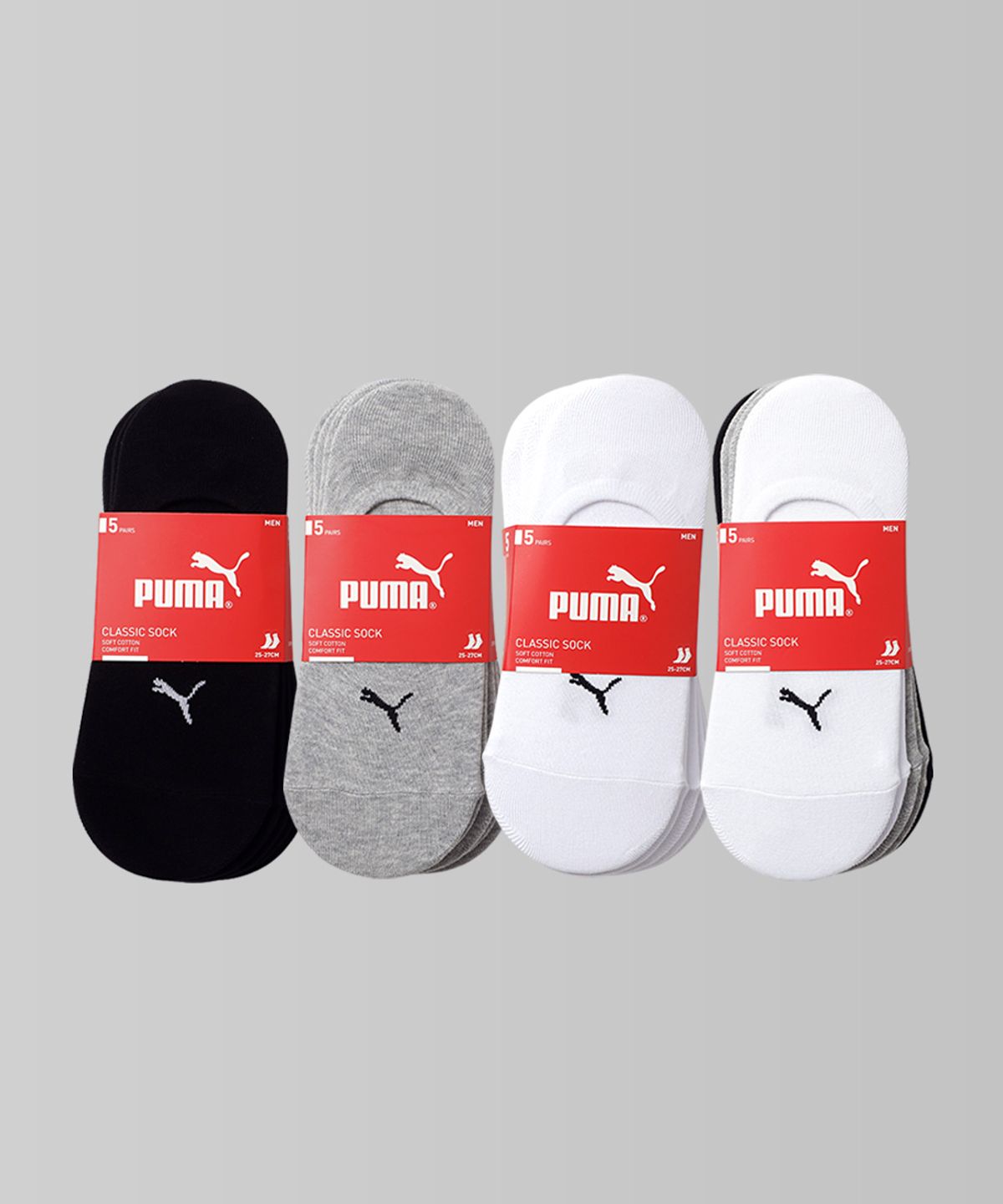 푸마양말(PUMA SOCKS) 크레오라 페이크삭스 10PACK [사이즈/컬러선택]
