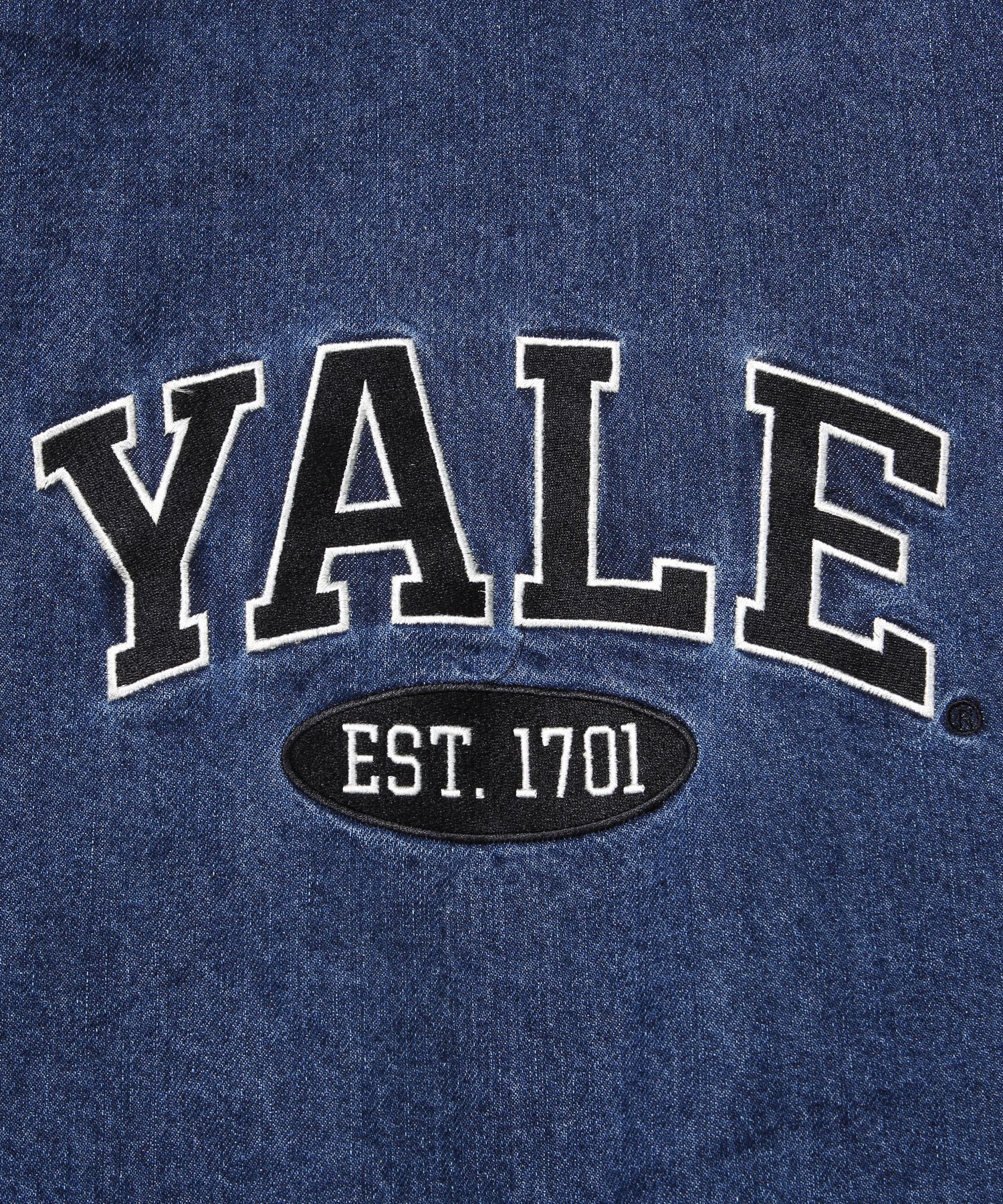 アウターその他 [YALE] DENIM QUILTED JACKET MUSINSA公式 | YALE Washed denim quilting jacket indigo