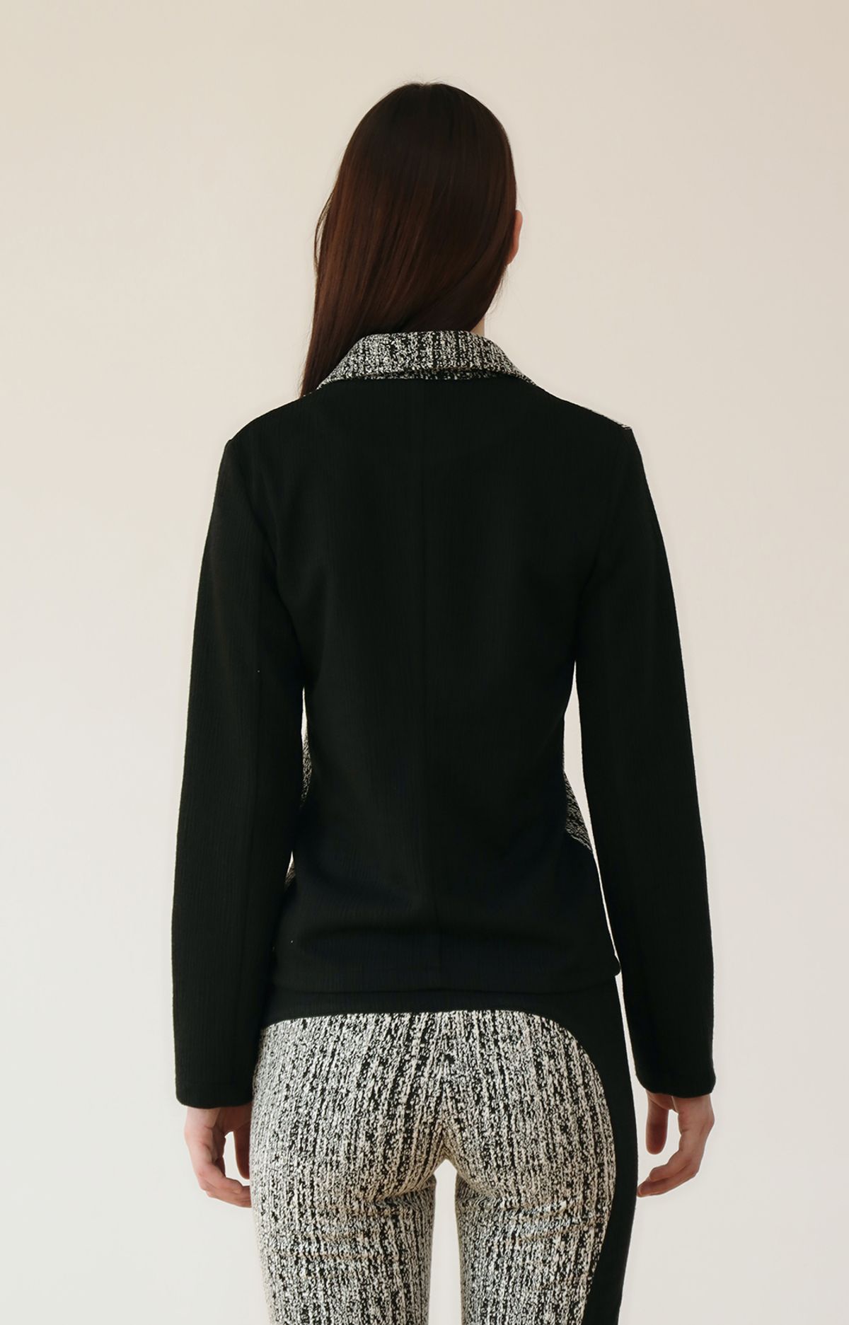 페노메논시퍼(PHENOMENON SEEPER) JACQUARD GRADATION TWO WAY JUMPER