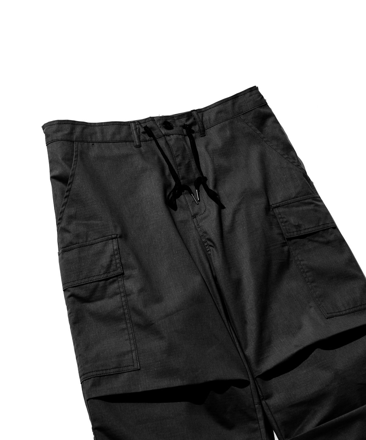 바스틱(VASTIC) 립스탑 카고 팬츠_블랙