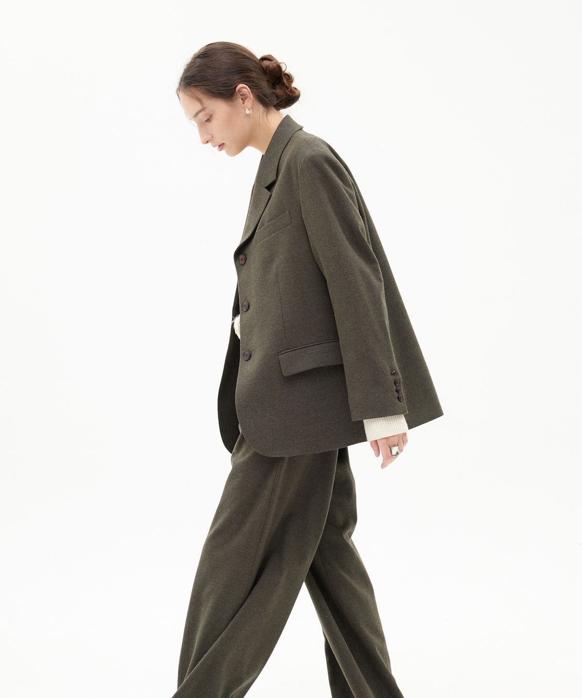 라티젠(LARTIGENT) LK SET-UP JACKET(KHAKI)