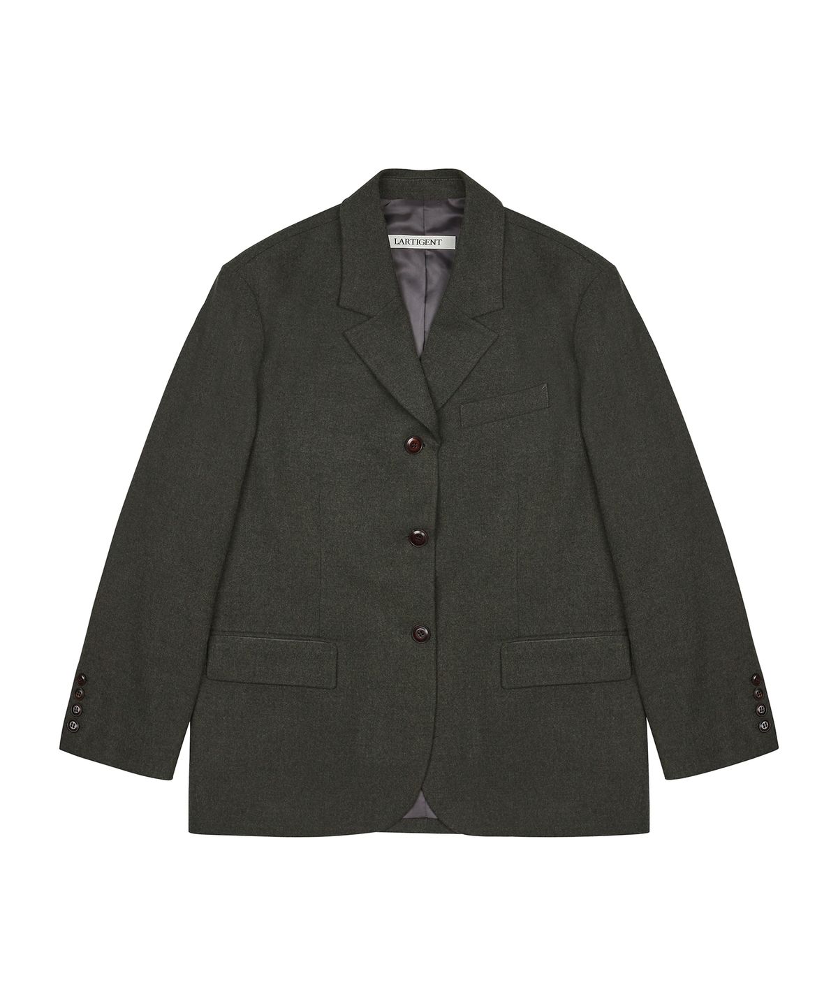 라티젠(LARTIGENT) LK SET-UP JACKET(KHAKI)