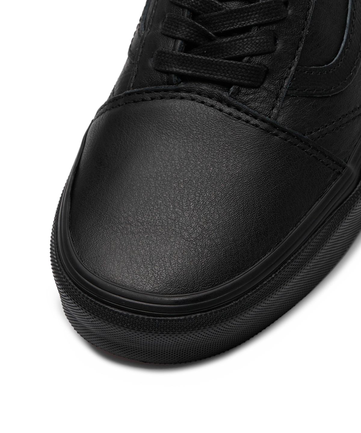 반스(VANS) 올드스쿨 - (레더) 블랙 / VN0003Z6L3A1