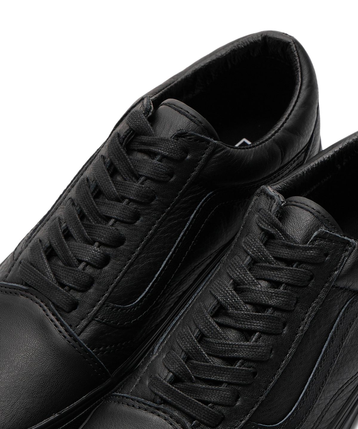 반스(VANS) 올드스쿨 - (레더) 블랙 / VN0003Z6L3A1
