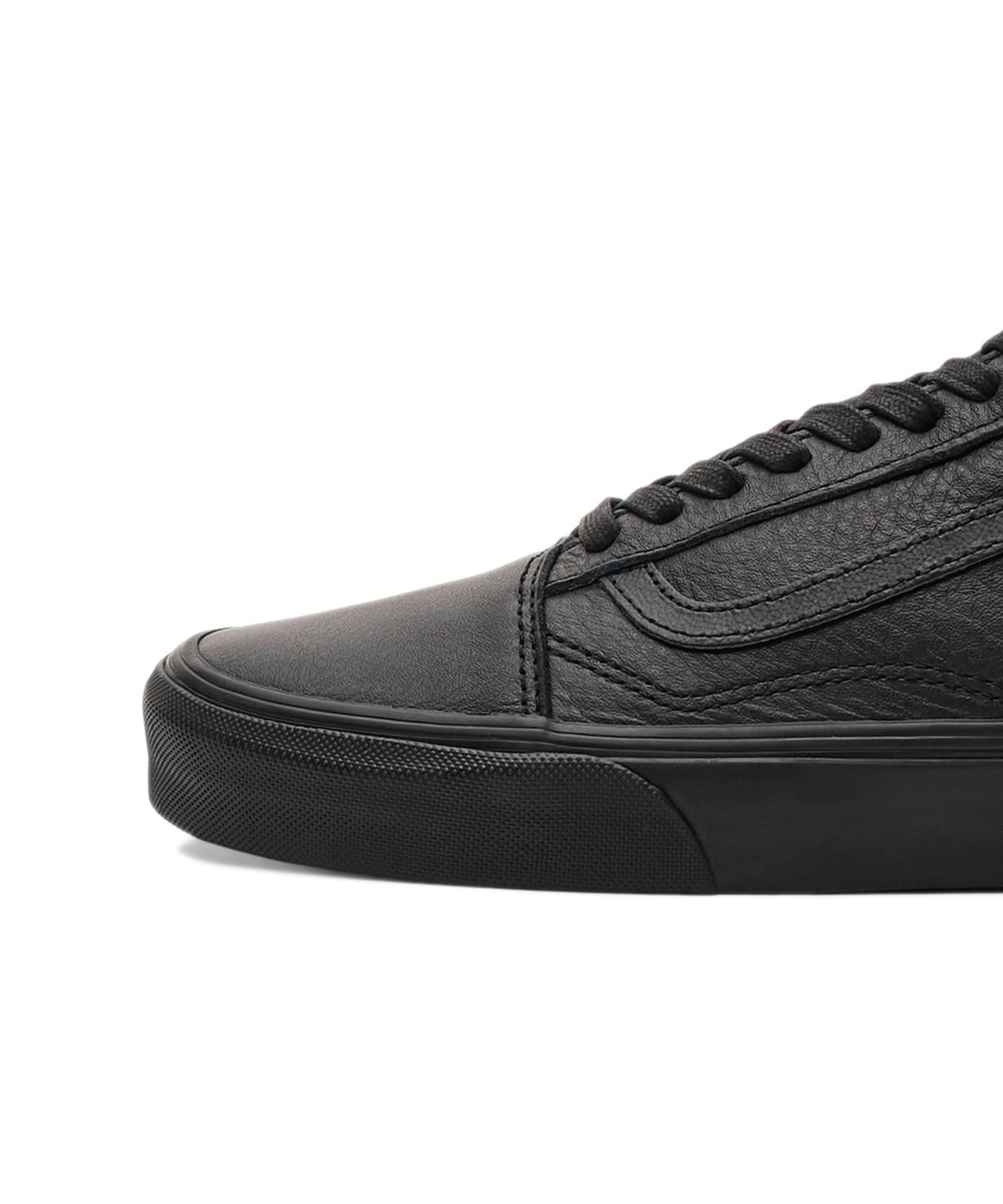 반스(VANS) 올드스쿨 - (레더) 블랙 / VN0003Z6L3A1