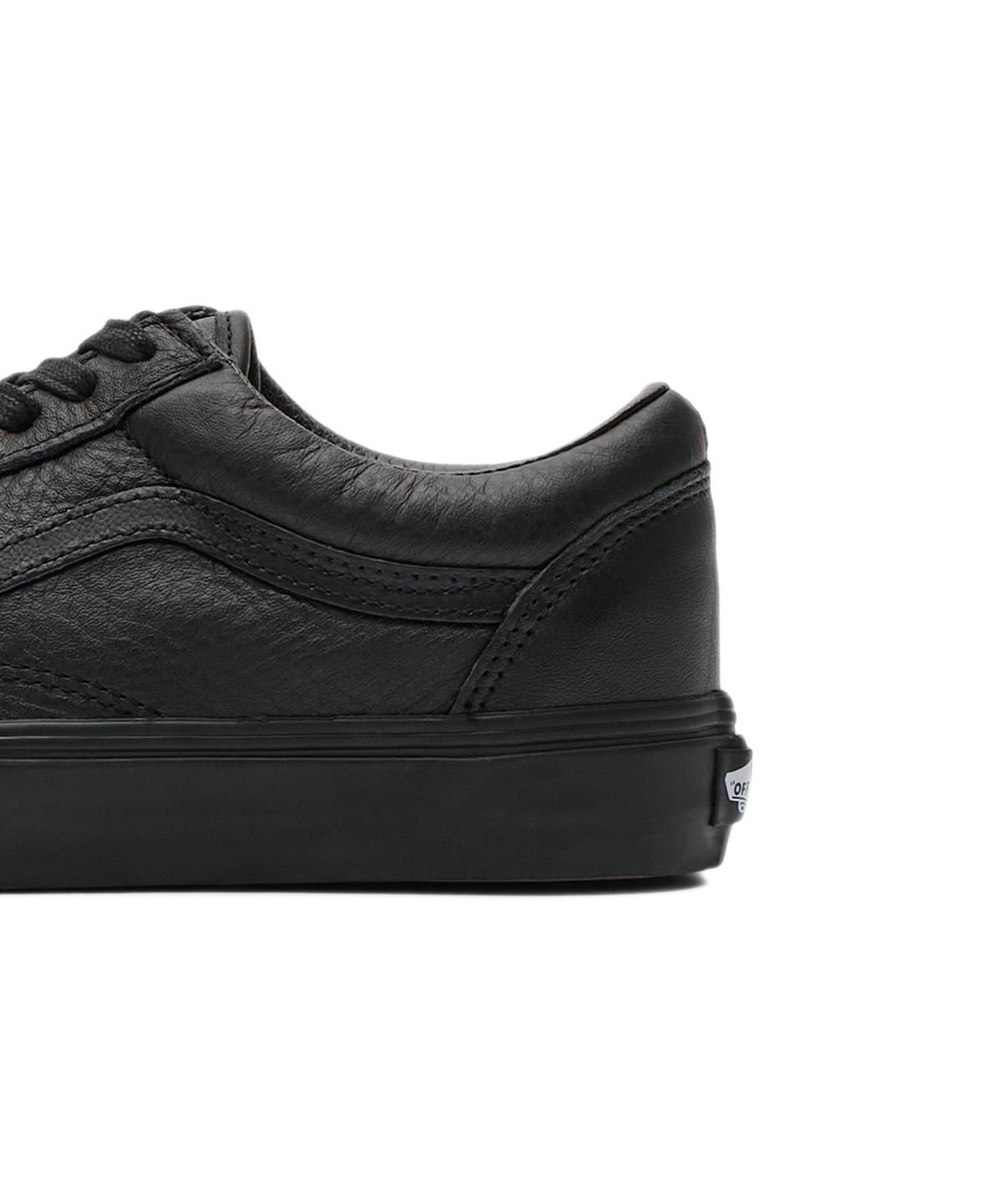 반스(VANS) 올드스쿨 - (레더) 블랙 / VN0003Z6L3A1