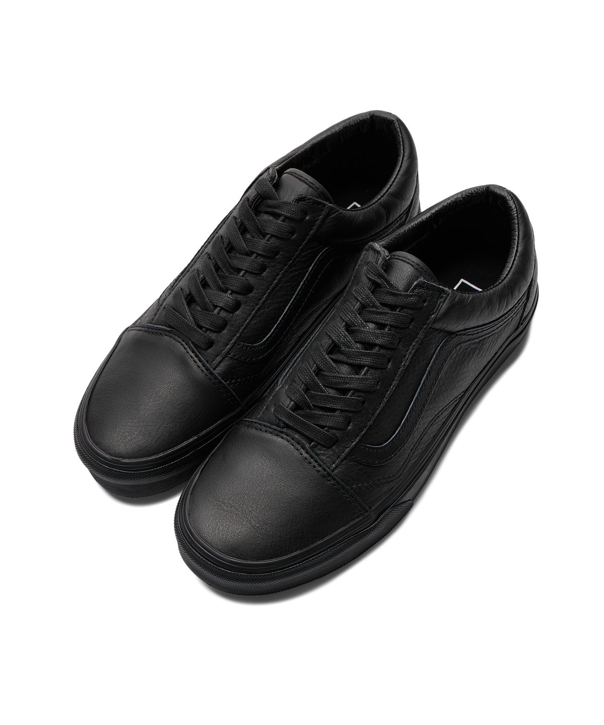 반스(VANS) 올드스쿨 - (레더) 블랙 / VN0003Z6L3A1