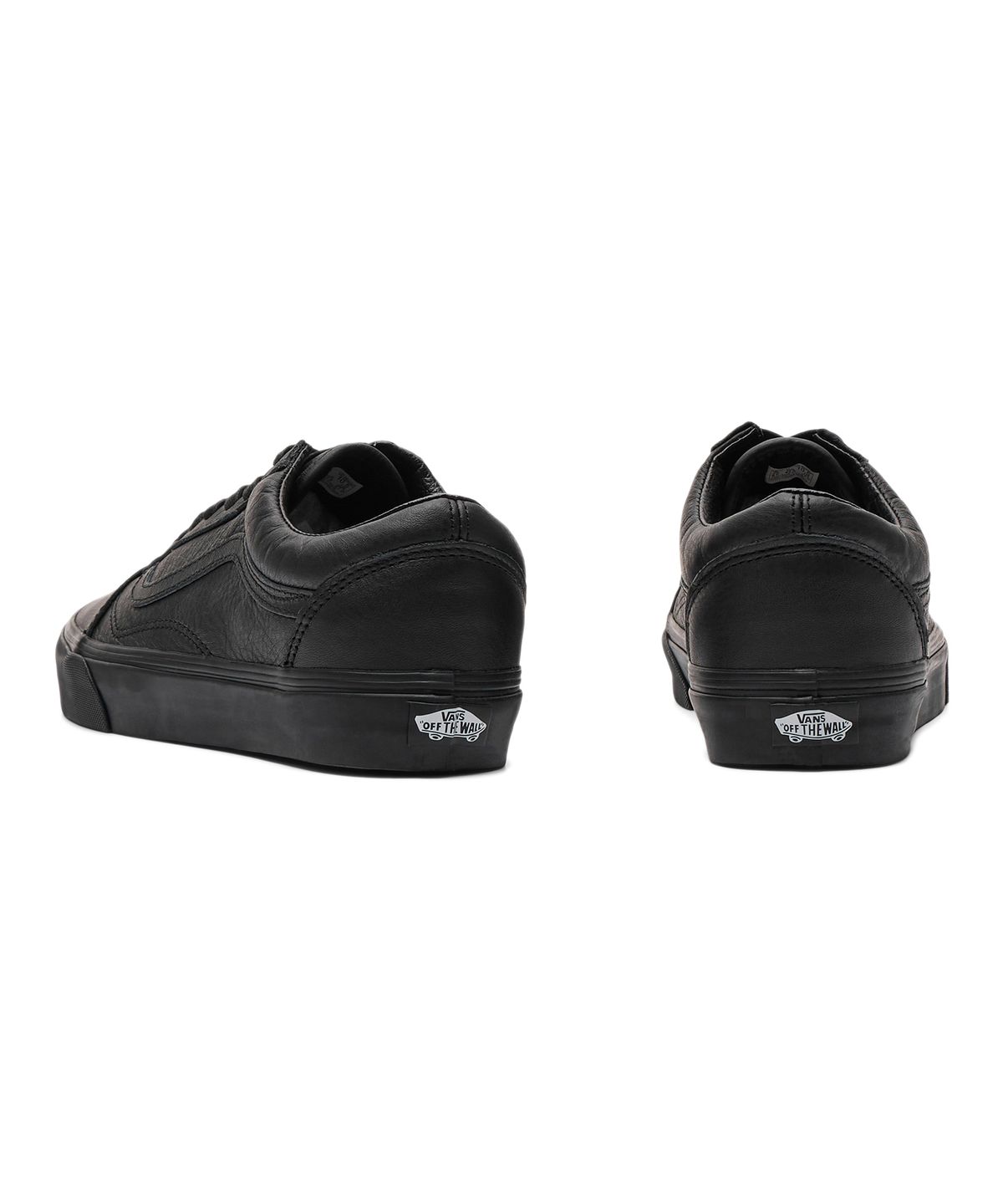 반스(VANS) 올드스쿨 - (레더) 블랙 / VN0003Z6L3A1