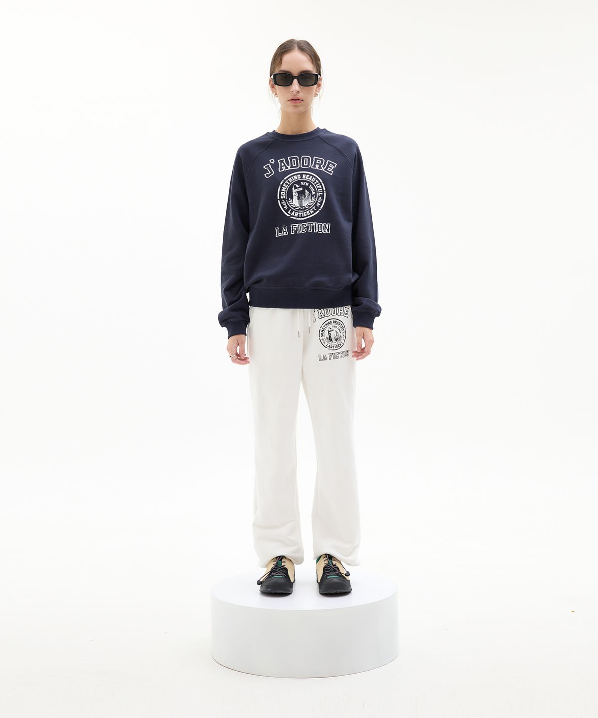 라티젠(LARTIGENT) LK NEWYORK JOGGER PANTS(WHITE)