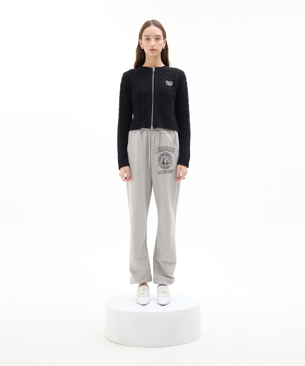 라티젠(LARTIGENT) LK NEWYORK JOGGER PANTS(GRAY)