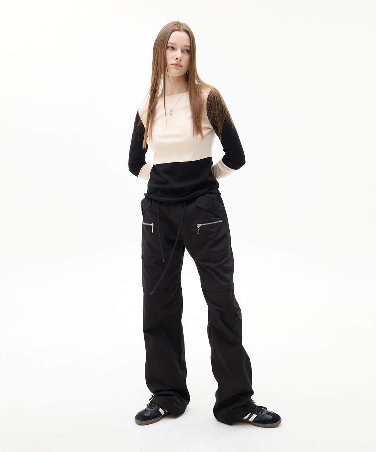 라티젠(LARTIGENT) LK POCKET PANTS(BLACK)