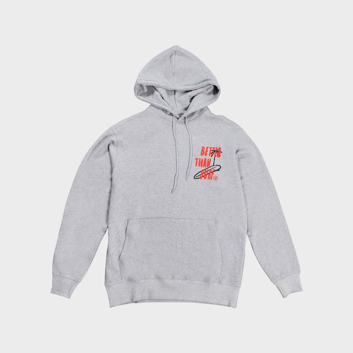 배러댄서프(BETTER THAN SURF) RELAXDAY HOODIE - GREY