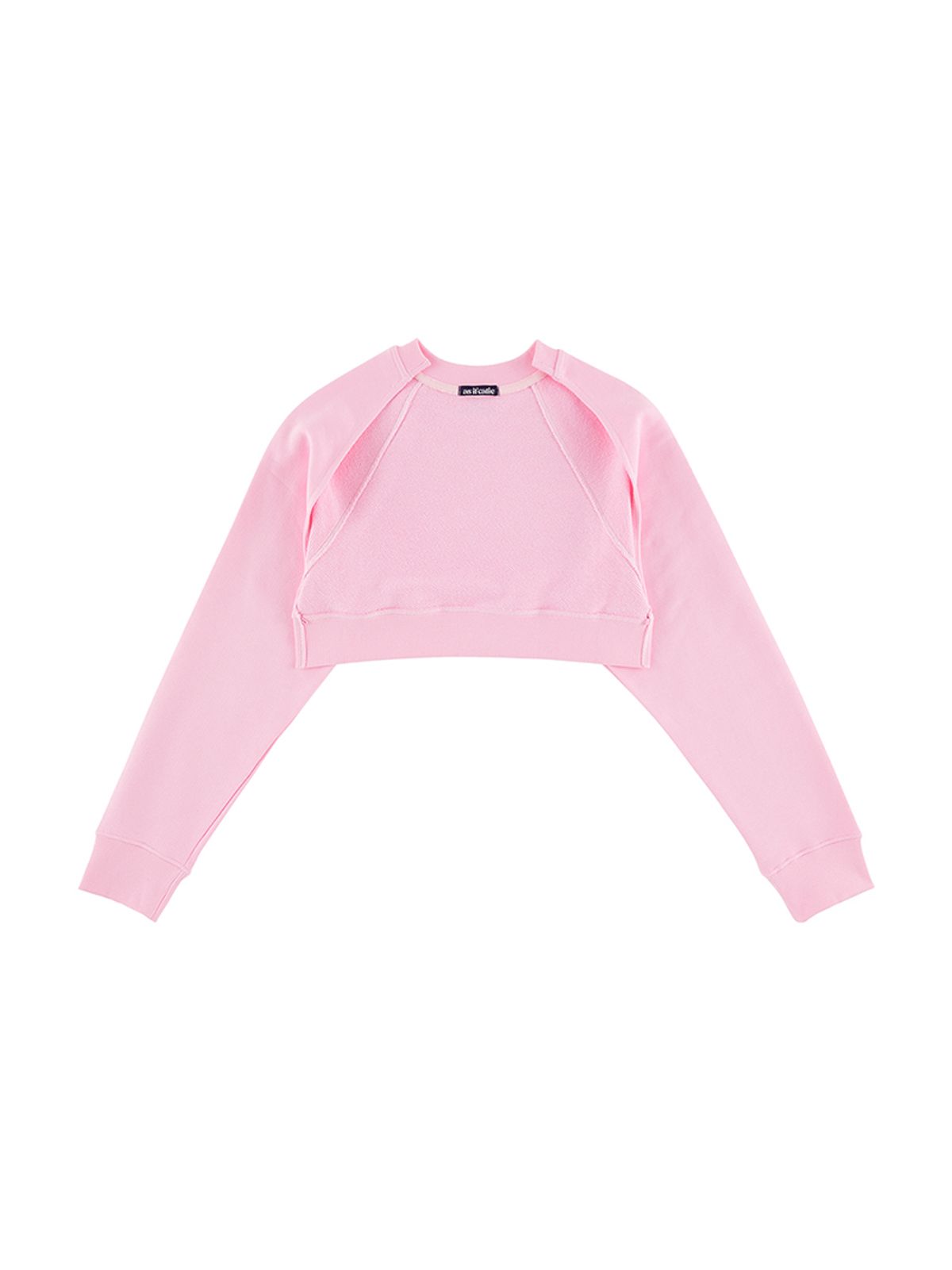 에즈이프 캘리(ASIF CALIE) CROP SWEAT BOLERO PINK