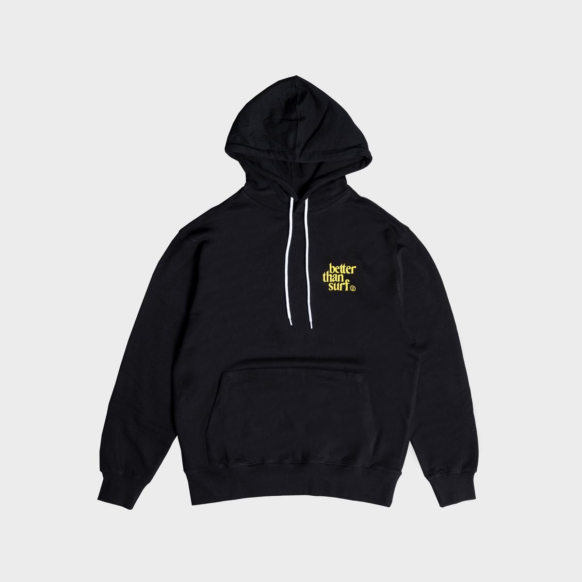 배러댄서프(BETTER THAN SURF) SURF SHOP HOODIE - BLACK