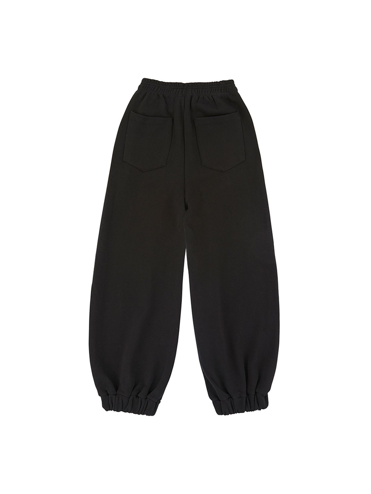 에즈이프 캘리(ASIF CALIE) WIDE JOGGER PANTS BLACK