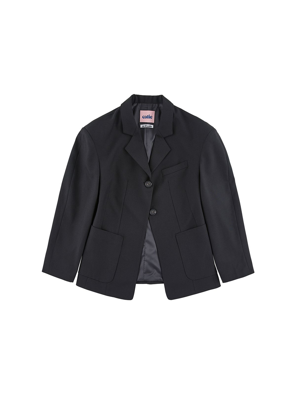 에즈이프 캘리(ASIF CALIE) CALIE OVERFIT BLAZER JACKET BLACK