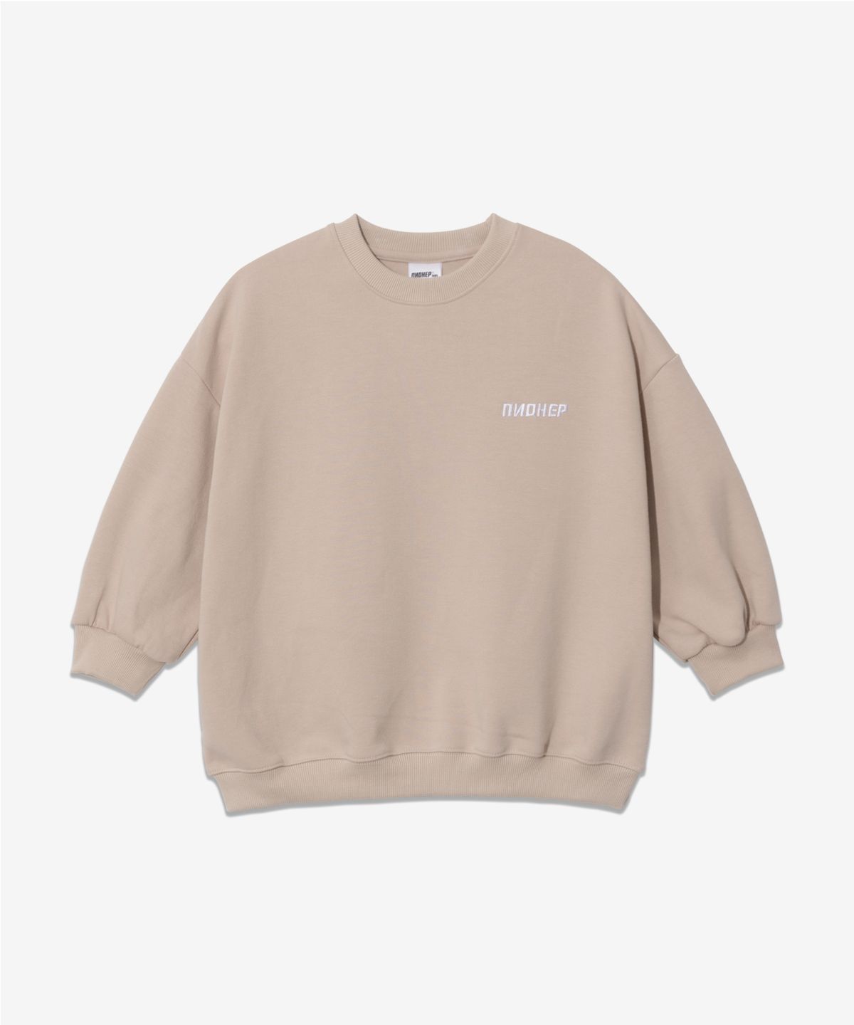 피아네르 키즈(PIANER KIDS) 미니 로고 자수 맨투맨&조거 팬츠 셋업 (4color)