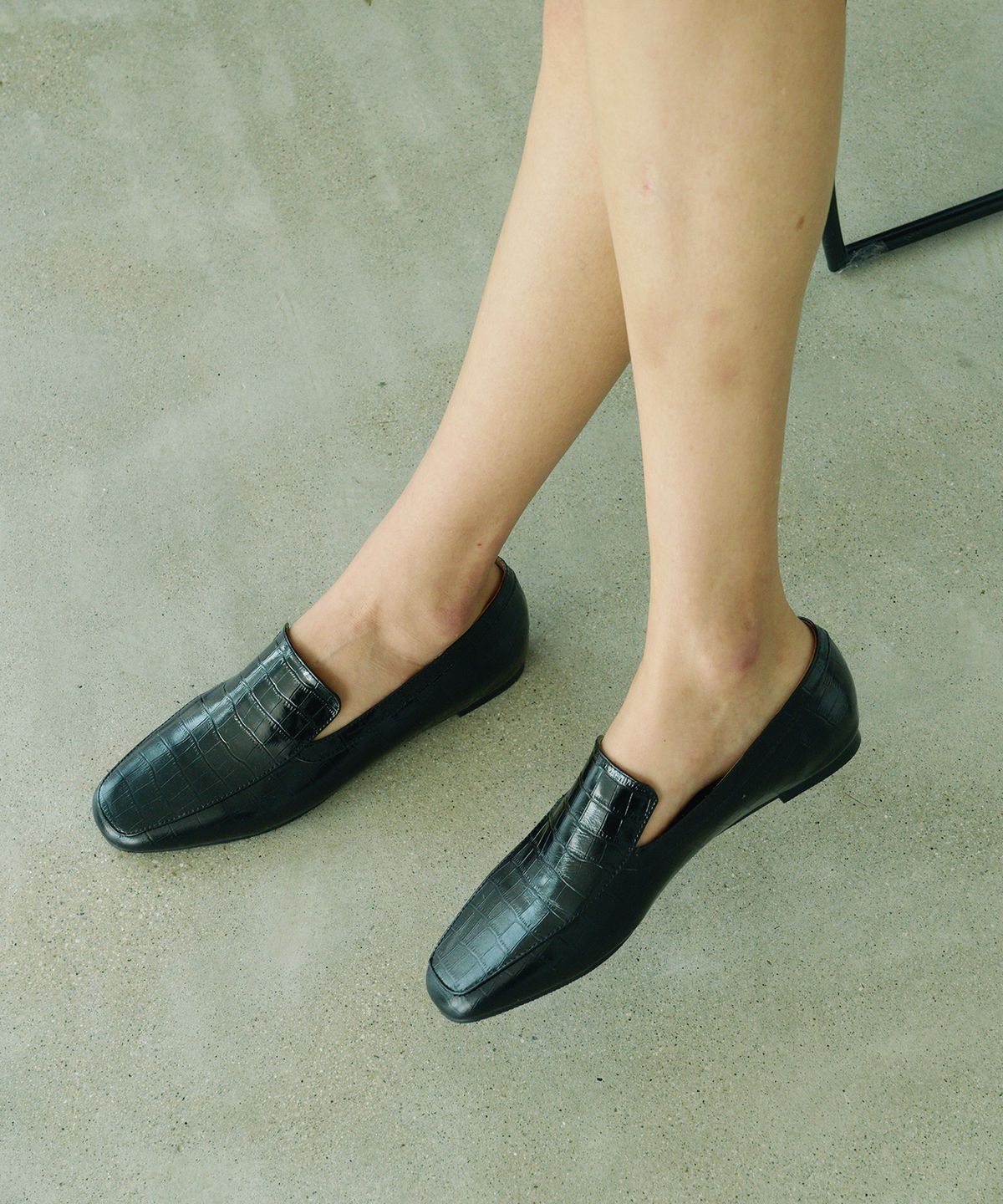 무드나잇(MOODNIGHT) SYDNEY loafer - 4color 1cm 베이직 클래식 여성로퍼