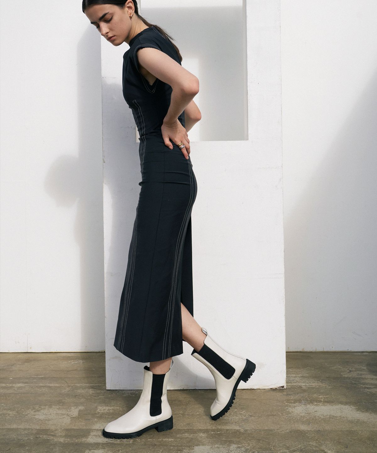 무드나잇(MOODNIGHT) NOAH Chelsea boots - 3color 3.7cm 워커 첼시부츠
