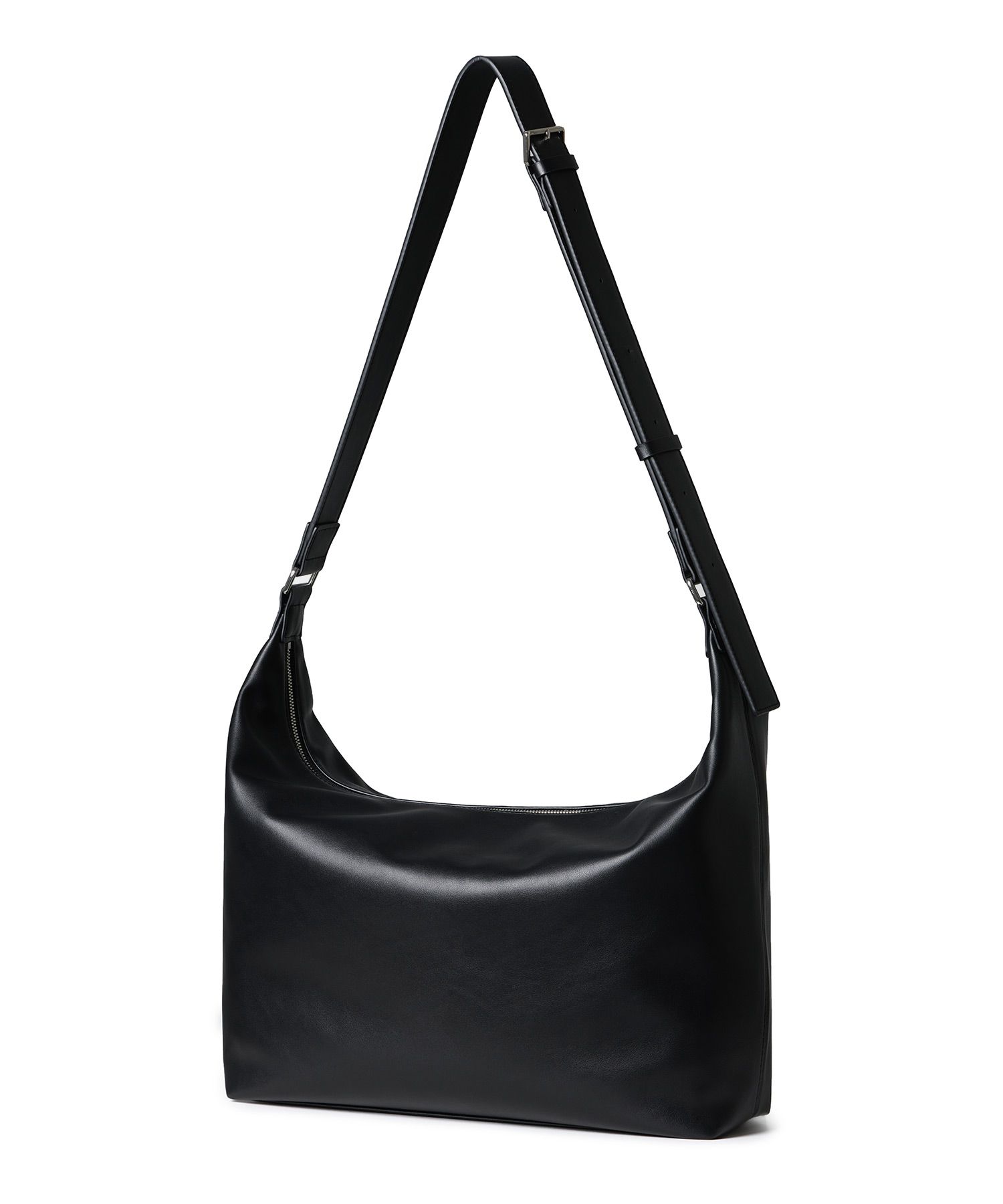 MUSINSA | MUSINSA STANDARD Synthetic Leather Hobo Crossbody Bag