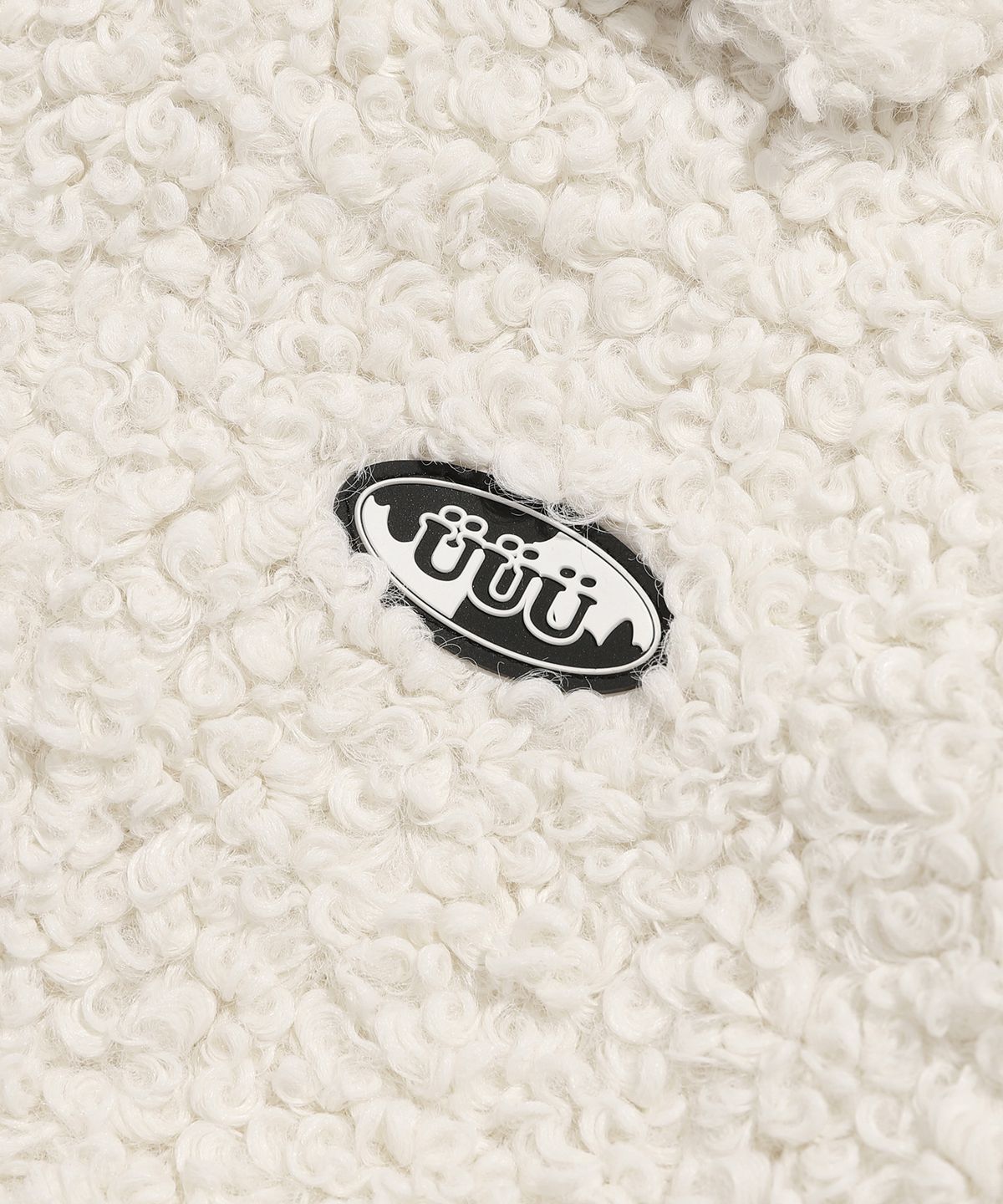 이스트쿤스트(ISTKUNST) UUU OVAL LOGO ROUND BOA JAKET_IVORY(IK2CWFB960A)