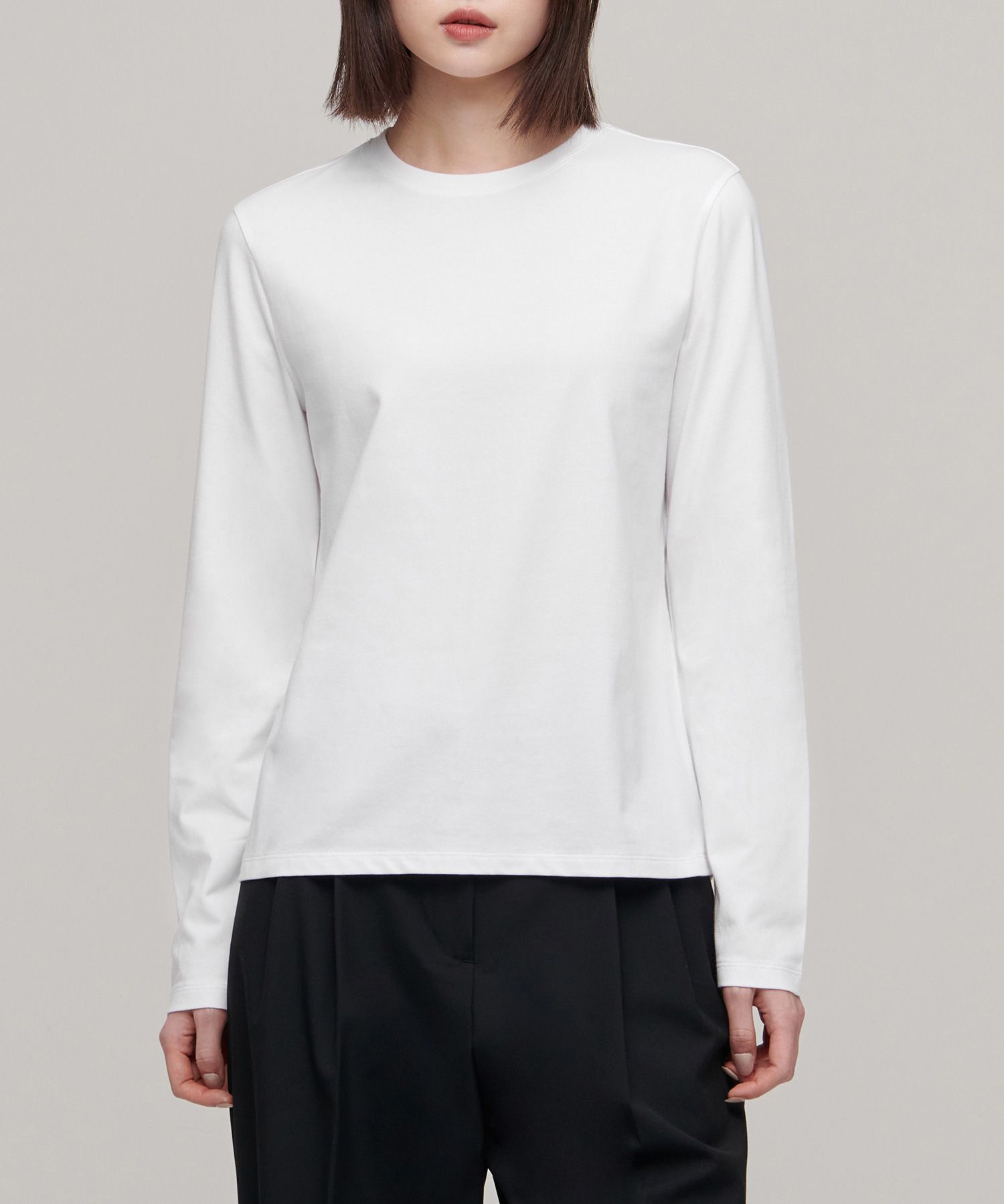 MUSINSA | MUSINSA STANDARD WOMAN Women's Flexible Crew Neck