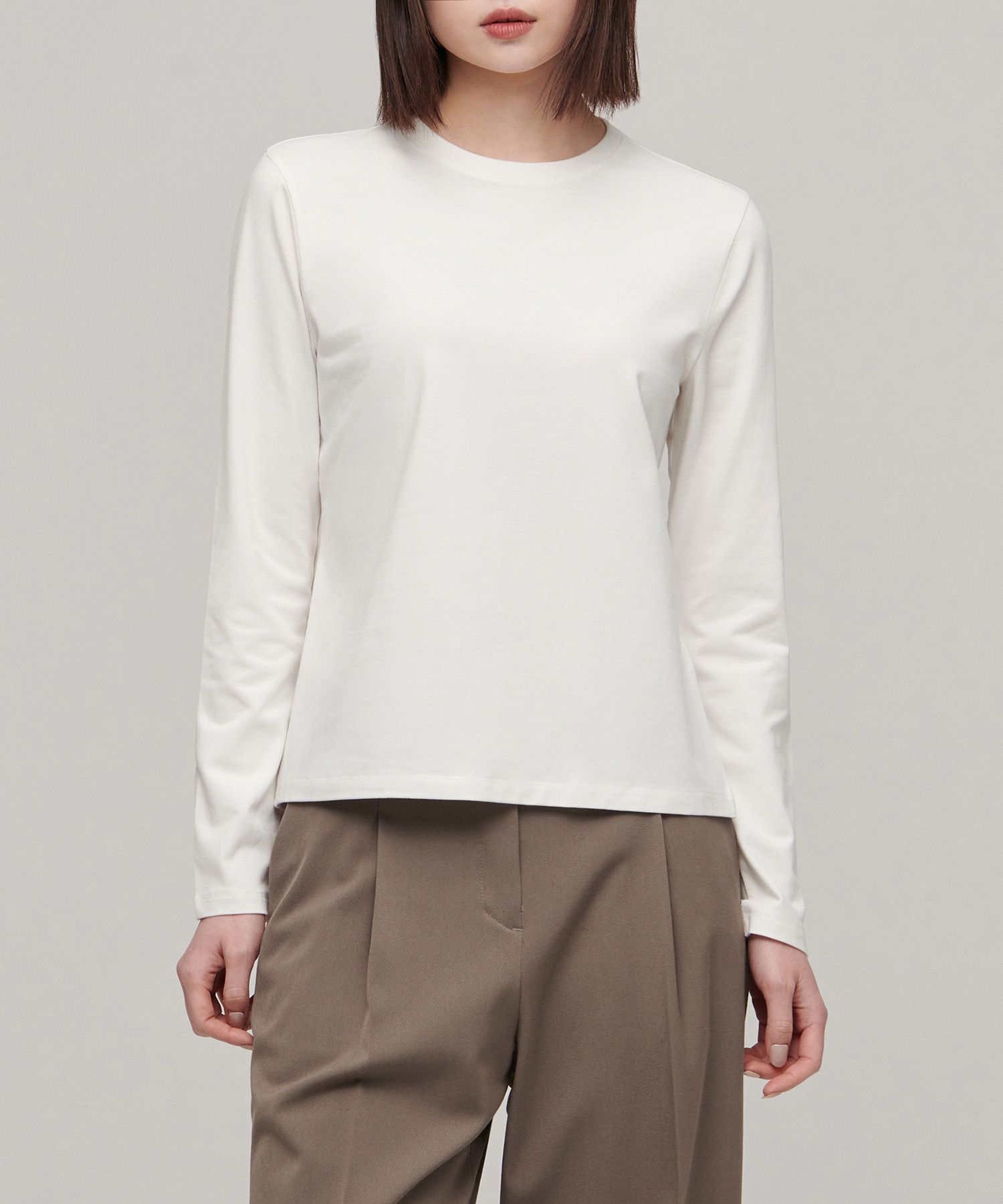 MUSINSA公式 | MUSINSA STANDARD WOMAN ウィメンズフレキシブルクルー