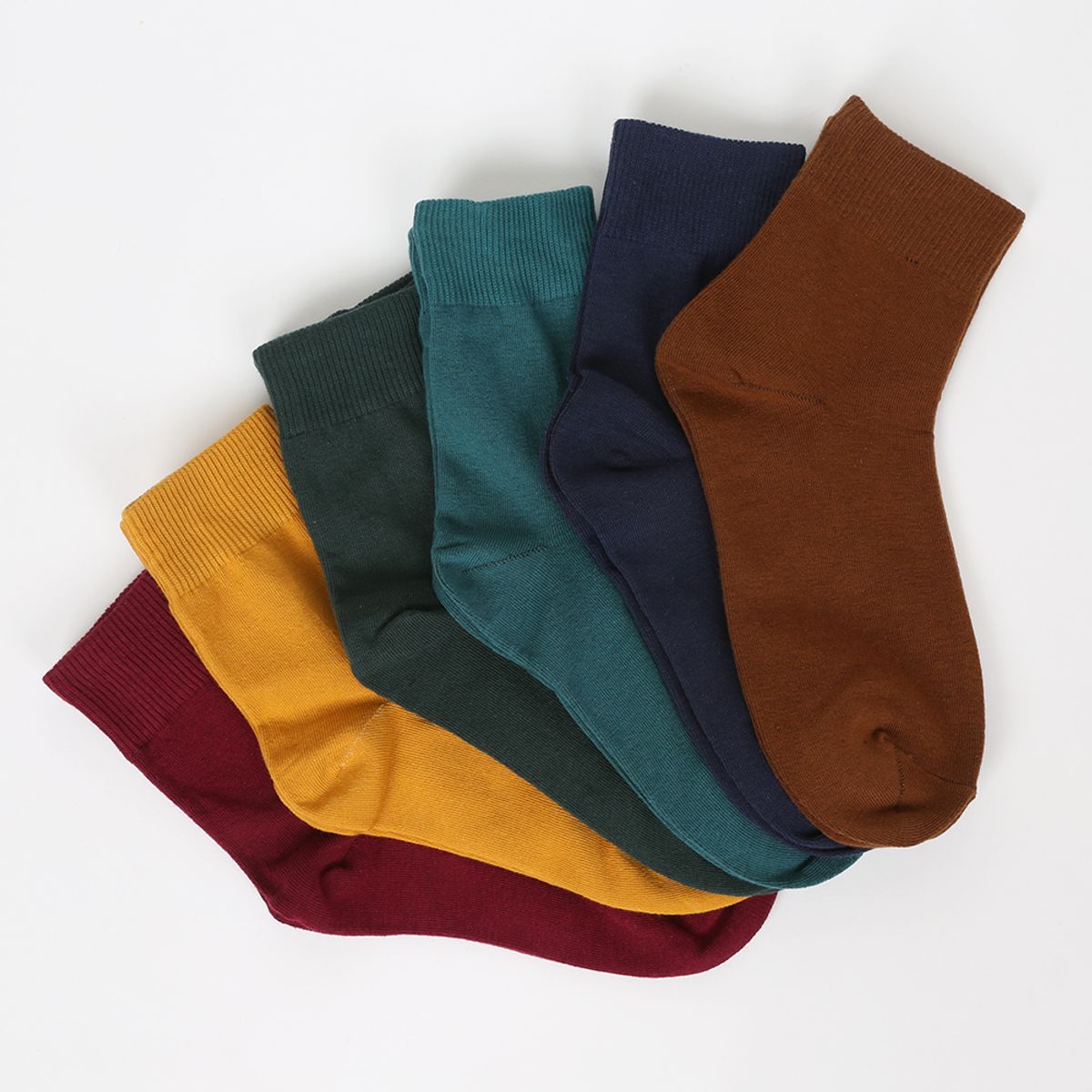 삭스에이(SOCKSA) [10PACK] 베이직 200N 소프트 무지 긴양말 블랙