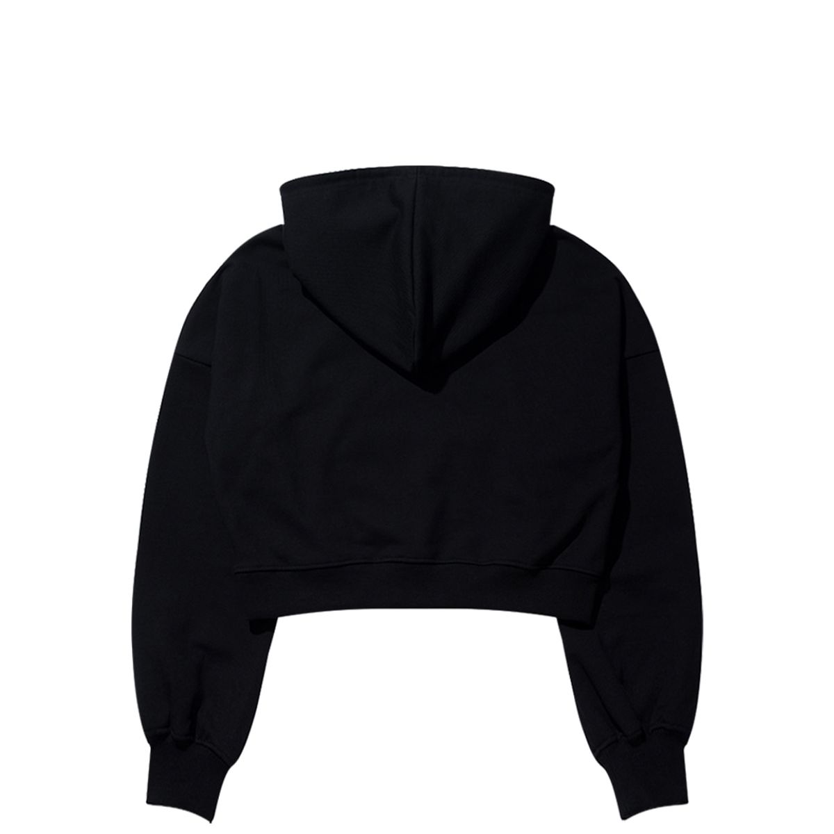 아노윅(ANOWEEK) ANW EMBROIDERY CROPPED HOODIE