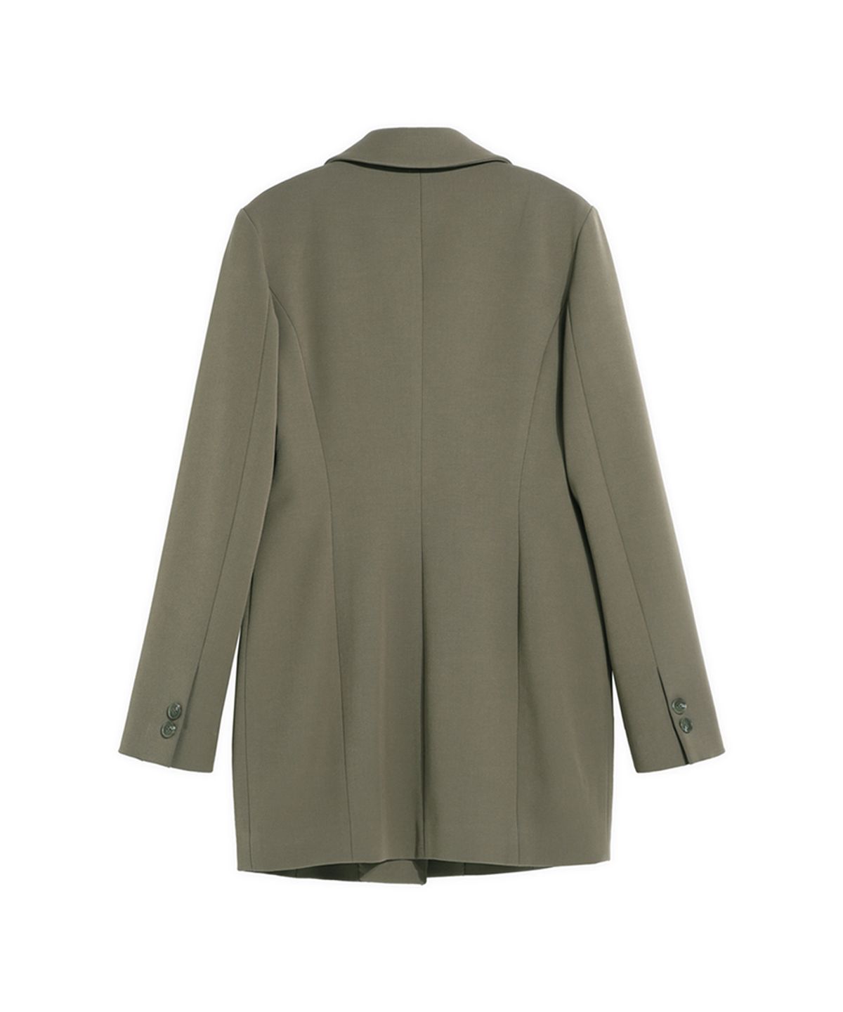 메이크어토스트(MAKE A TOAST) [22FW] JACKET ONE-PIECE - Gray