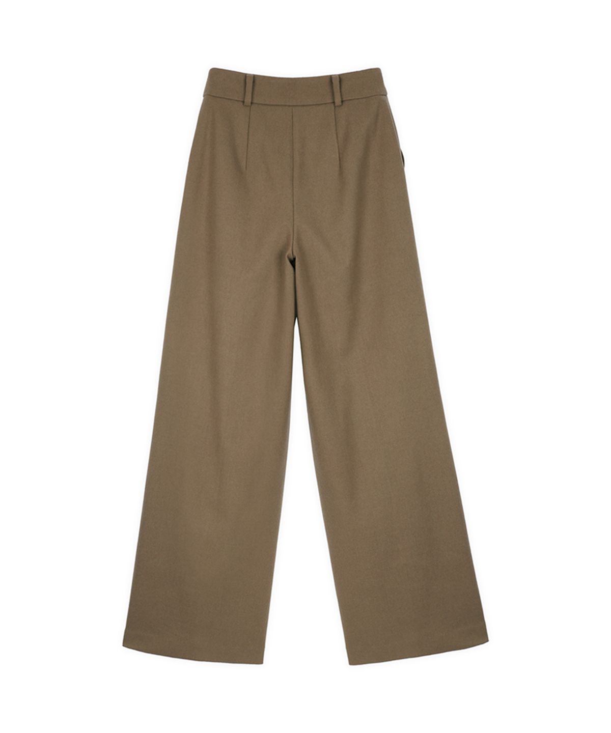 메이크어토스트(MAKE A TOAST) [22FW] BASIC WIDE PANTS - Dark beige