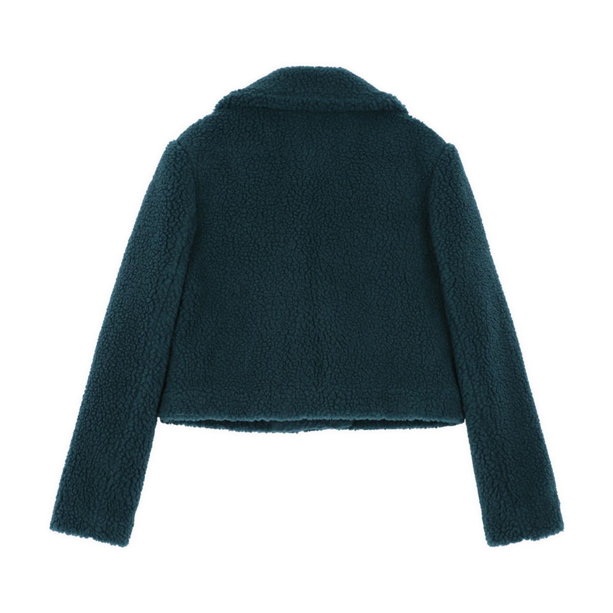 메이크어토스트(MAKE A TOAST) [22FW] DUMBLEDORE CROP COAT - Blue green