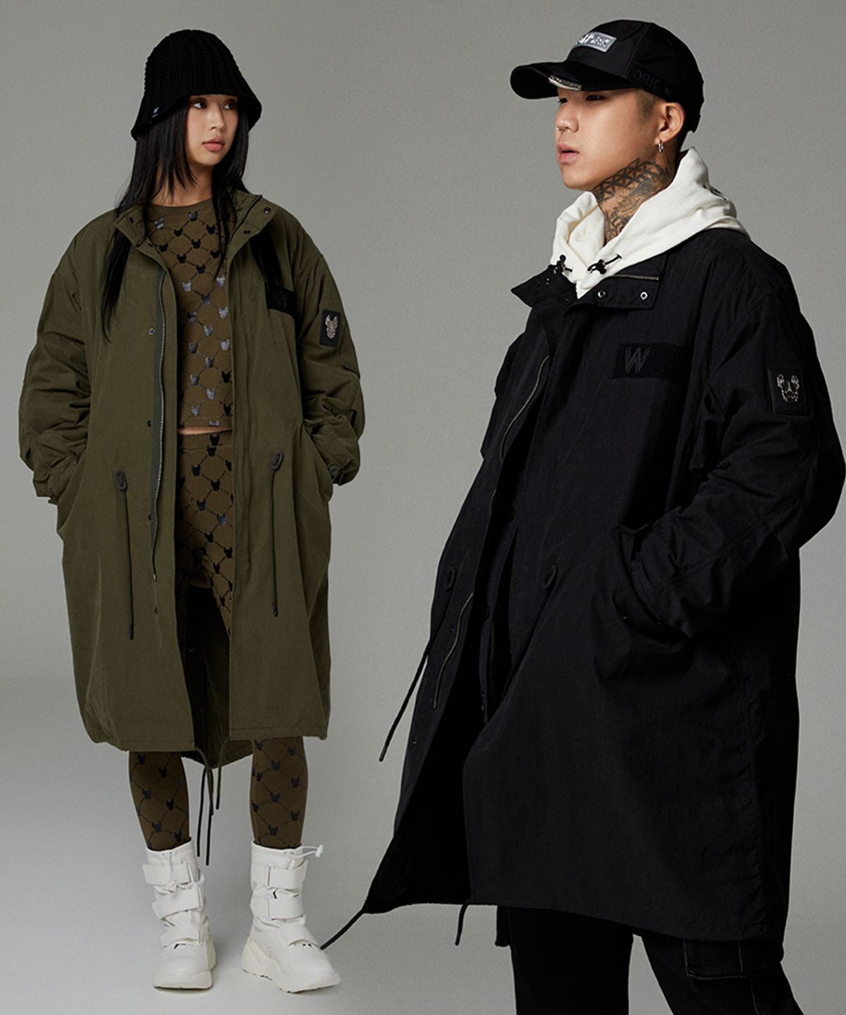 라이프워크(LIFEWORK) 2IN1 M65 피쉬테일 자켓