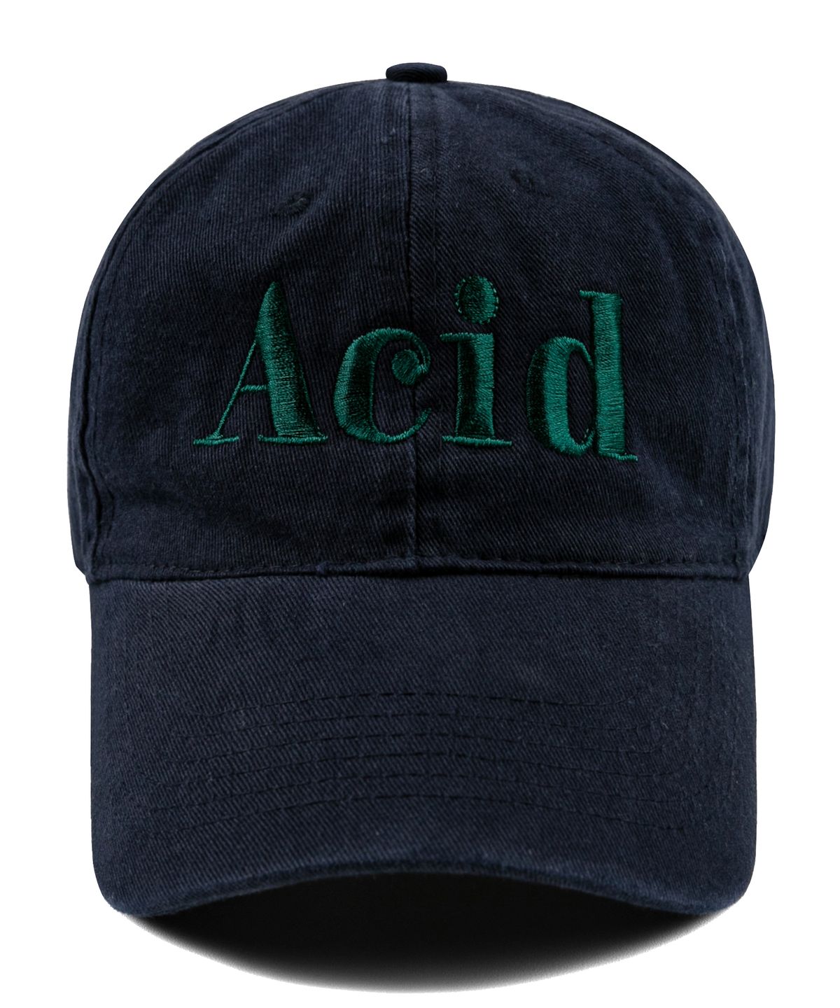 윅(WICK) ACID 워싱 볼캡-네이비