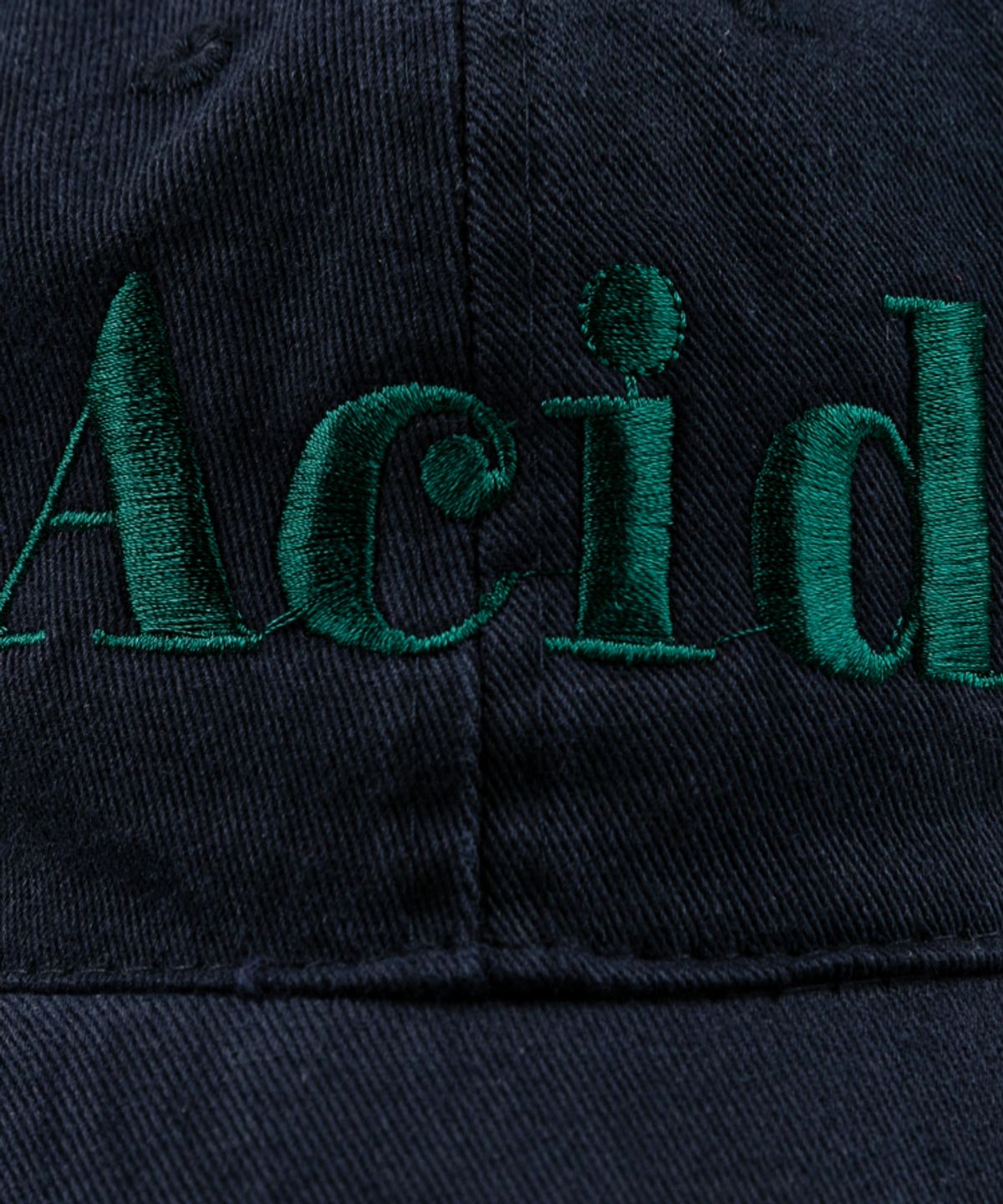 윅(WICK) ACID 워싱 볼캡-네이비