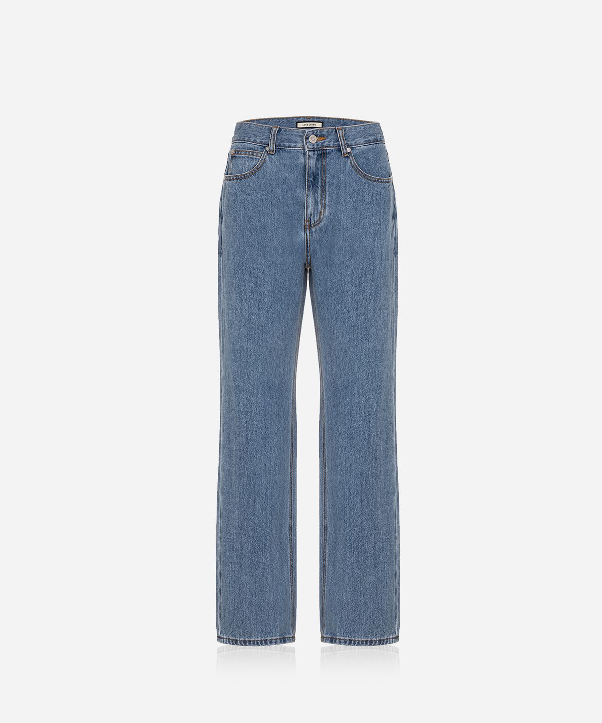 러브참(LOVECHARM) [다비 와이드 데님 팬츠_블루] Darby Wide Denim Pants_BL