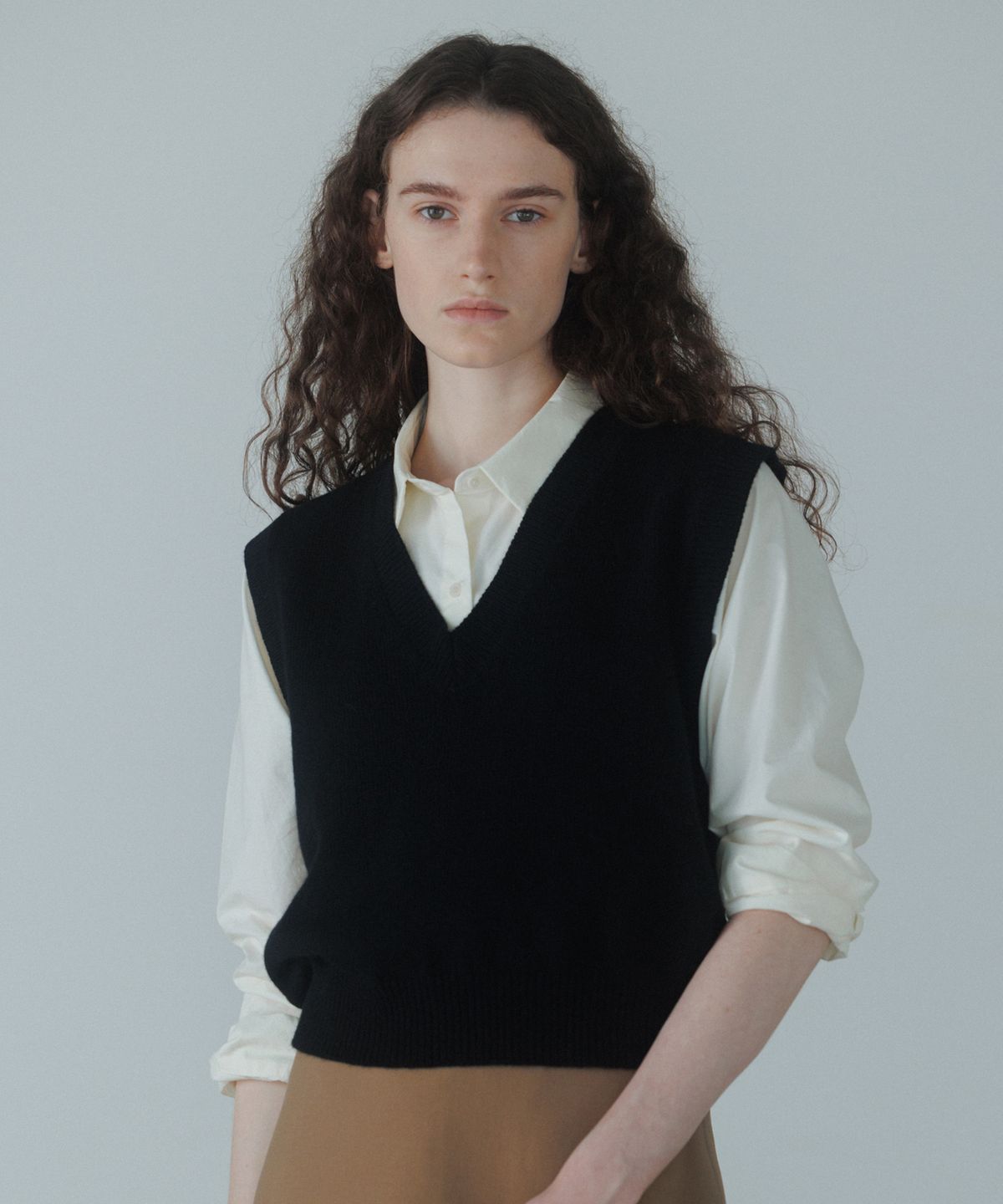 유라고(URAGO) Jazzy wool knit vest